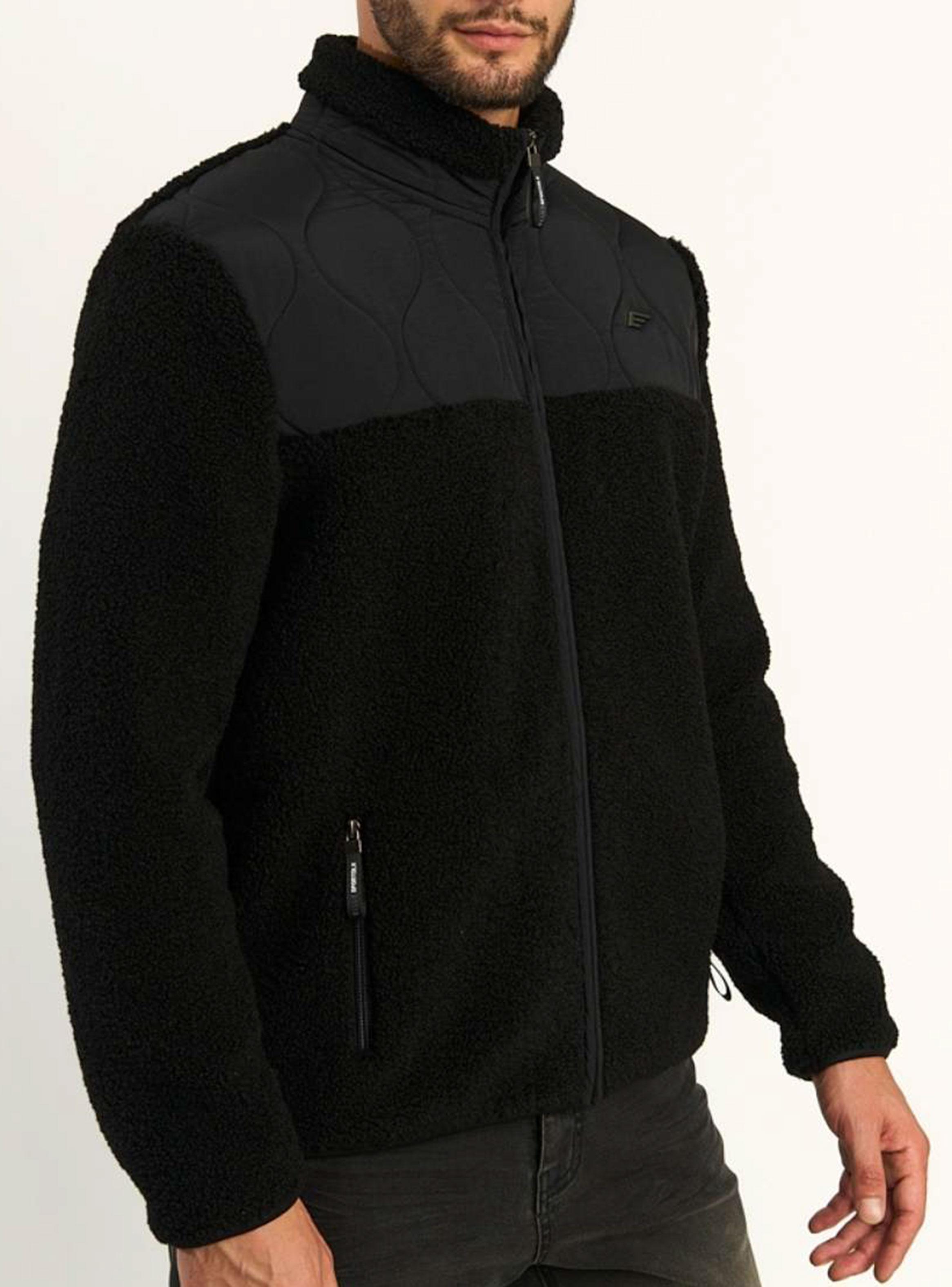 Polerón Sherpa Fullzip Quilt Cuello Alto-2