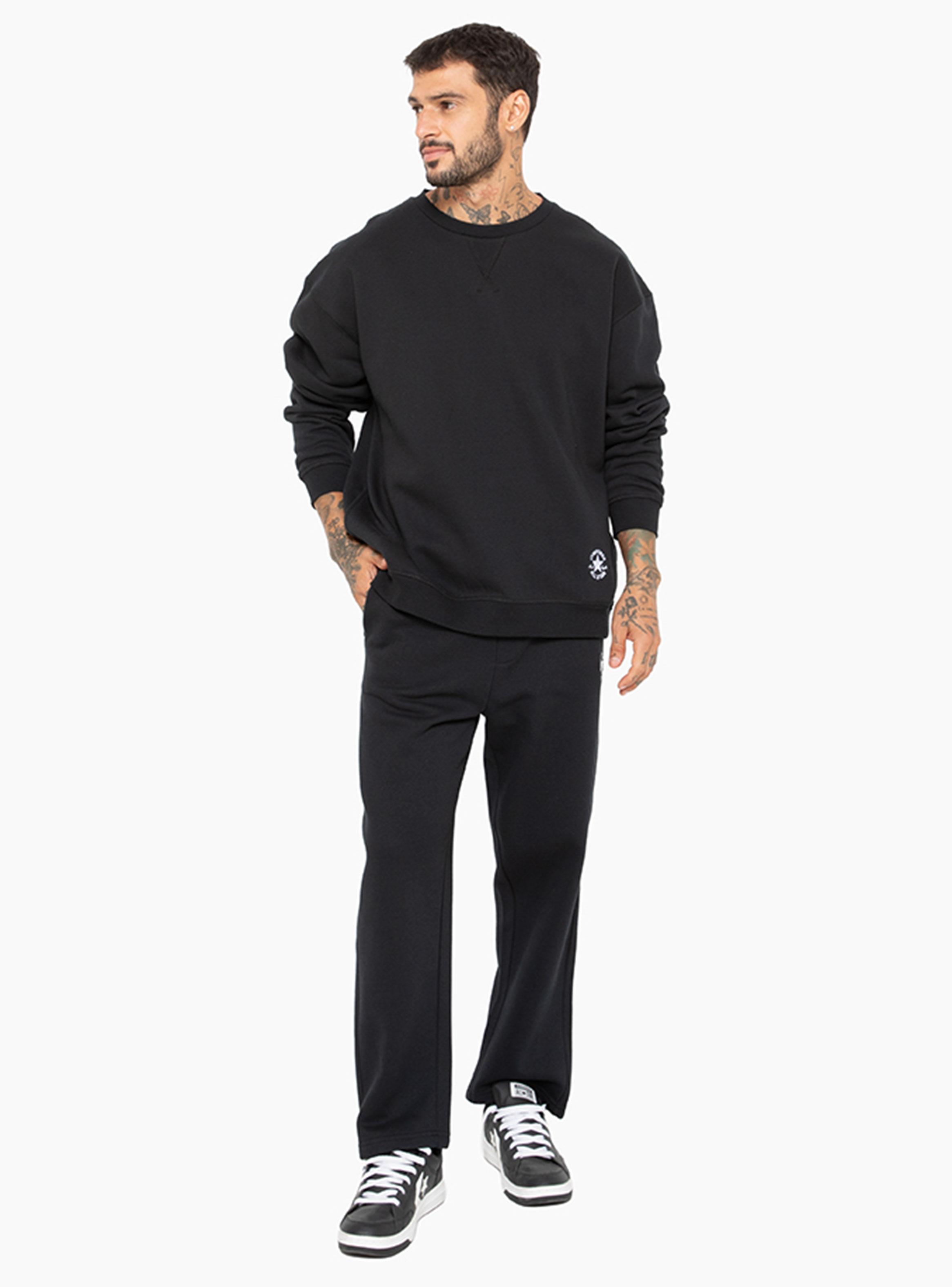 Polerón Crew Star Chevron Retro-4