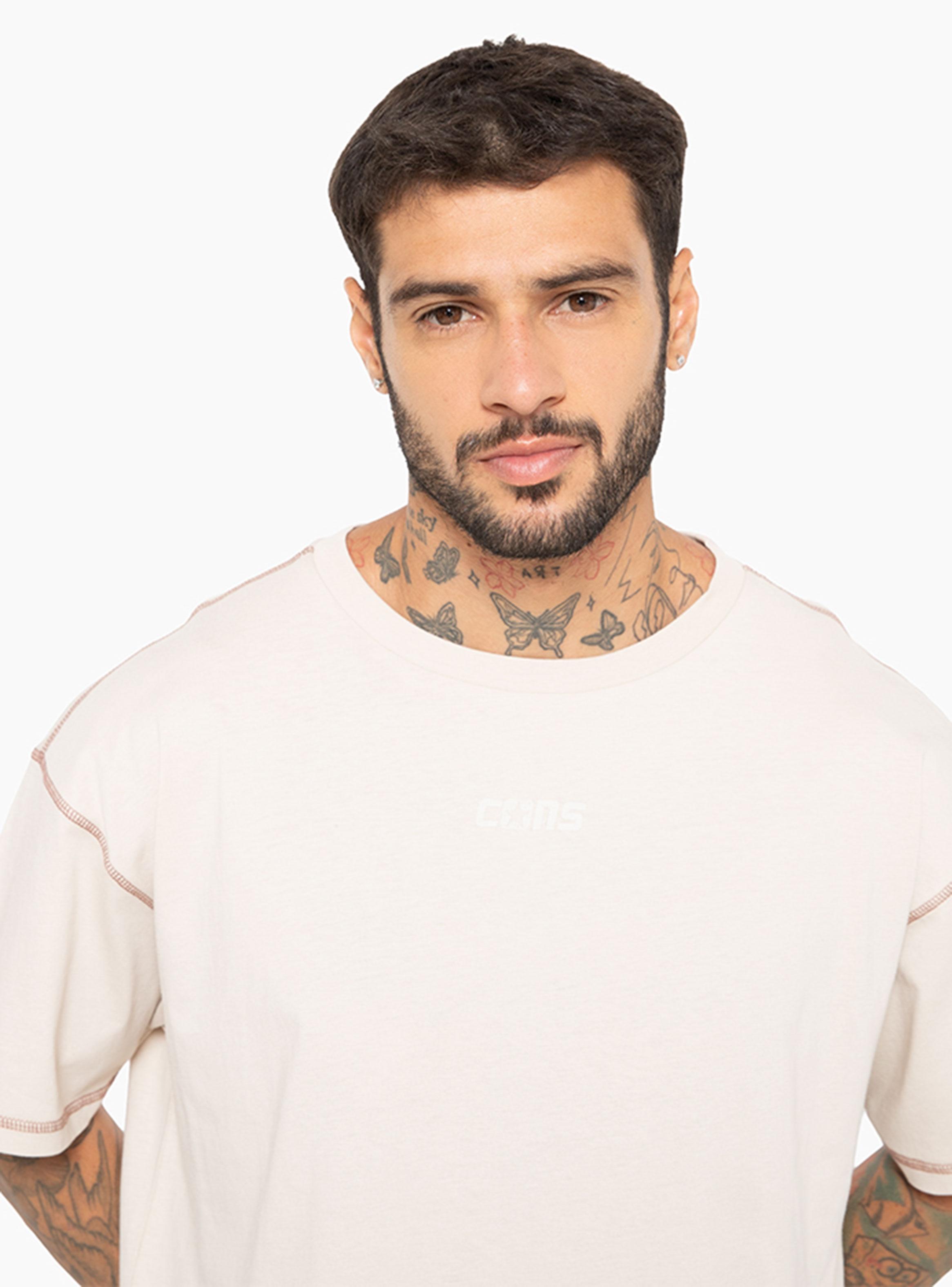 Polera con Detalle en Costuras Oversize-2