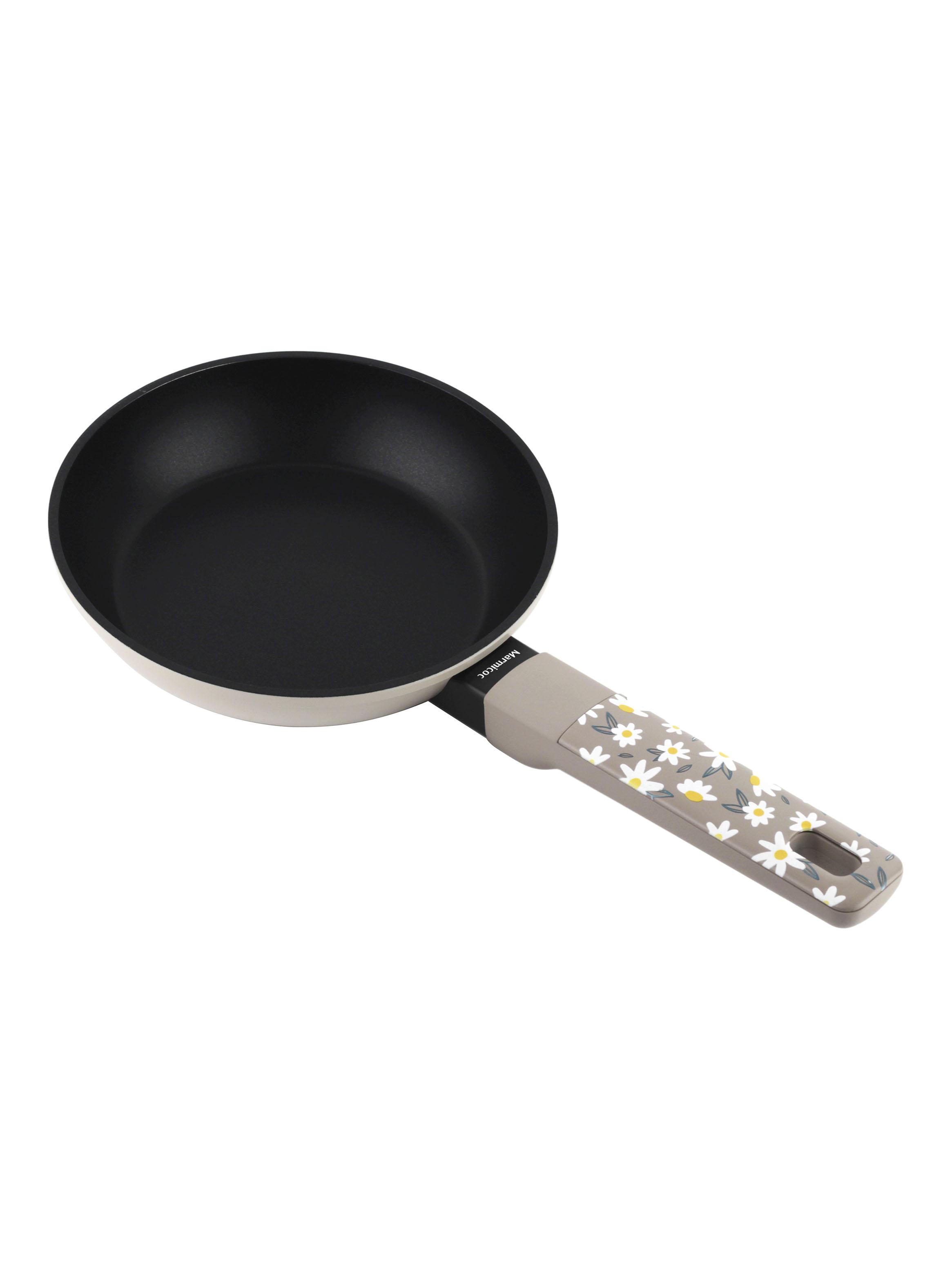 Sartén 18 cm Flowers Gris-0