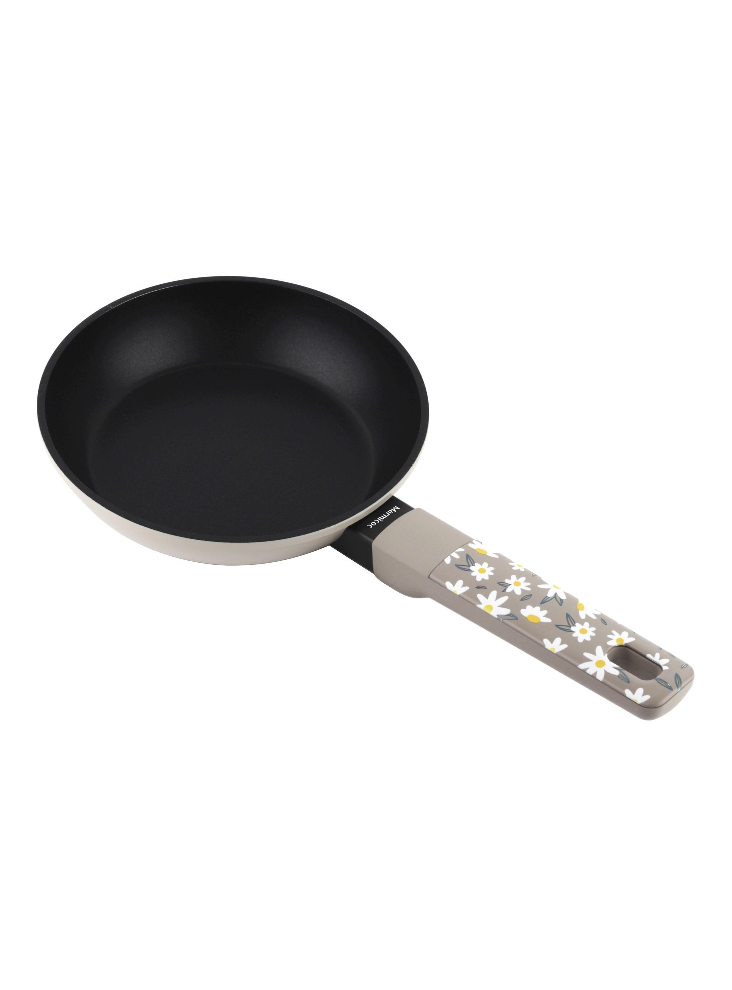Sartén 20 cm Flowers Gris-0