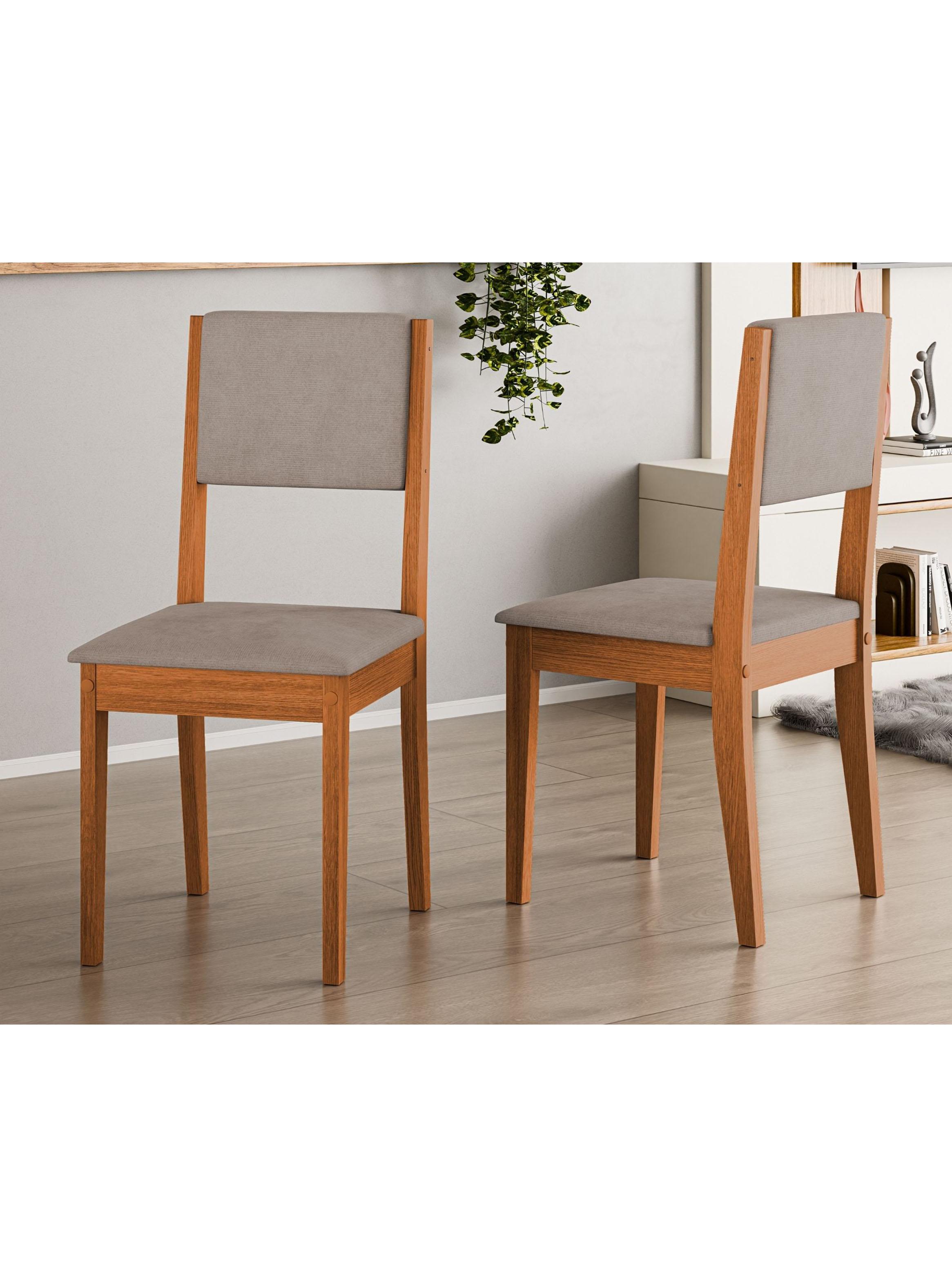 Juego de Comedor Dubai 6 Sillas + Mesa Rectangular Blanco-3