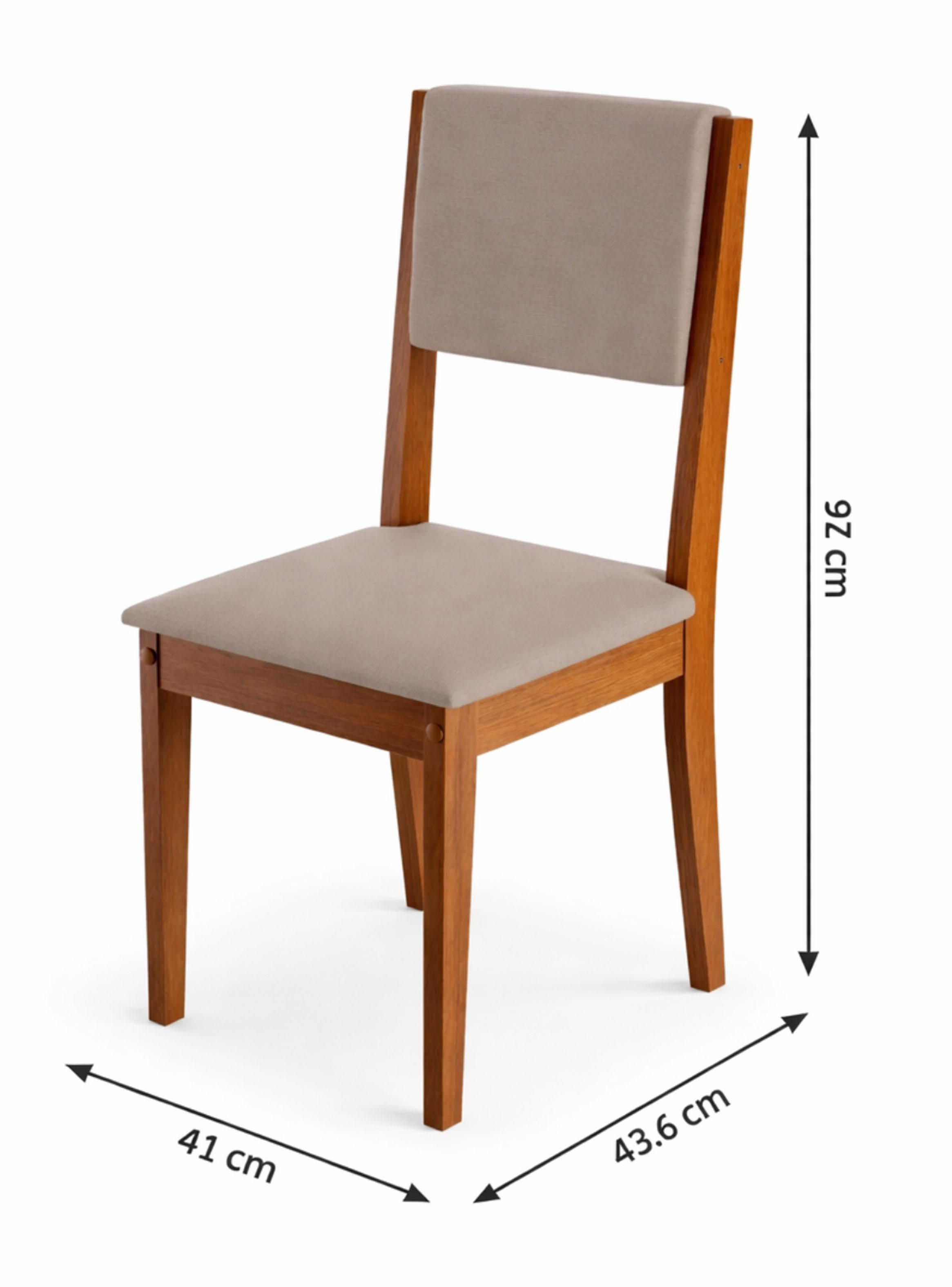 Juego de Comedor Trento 6 Sillas + Mesa Rectangular Blanco-2