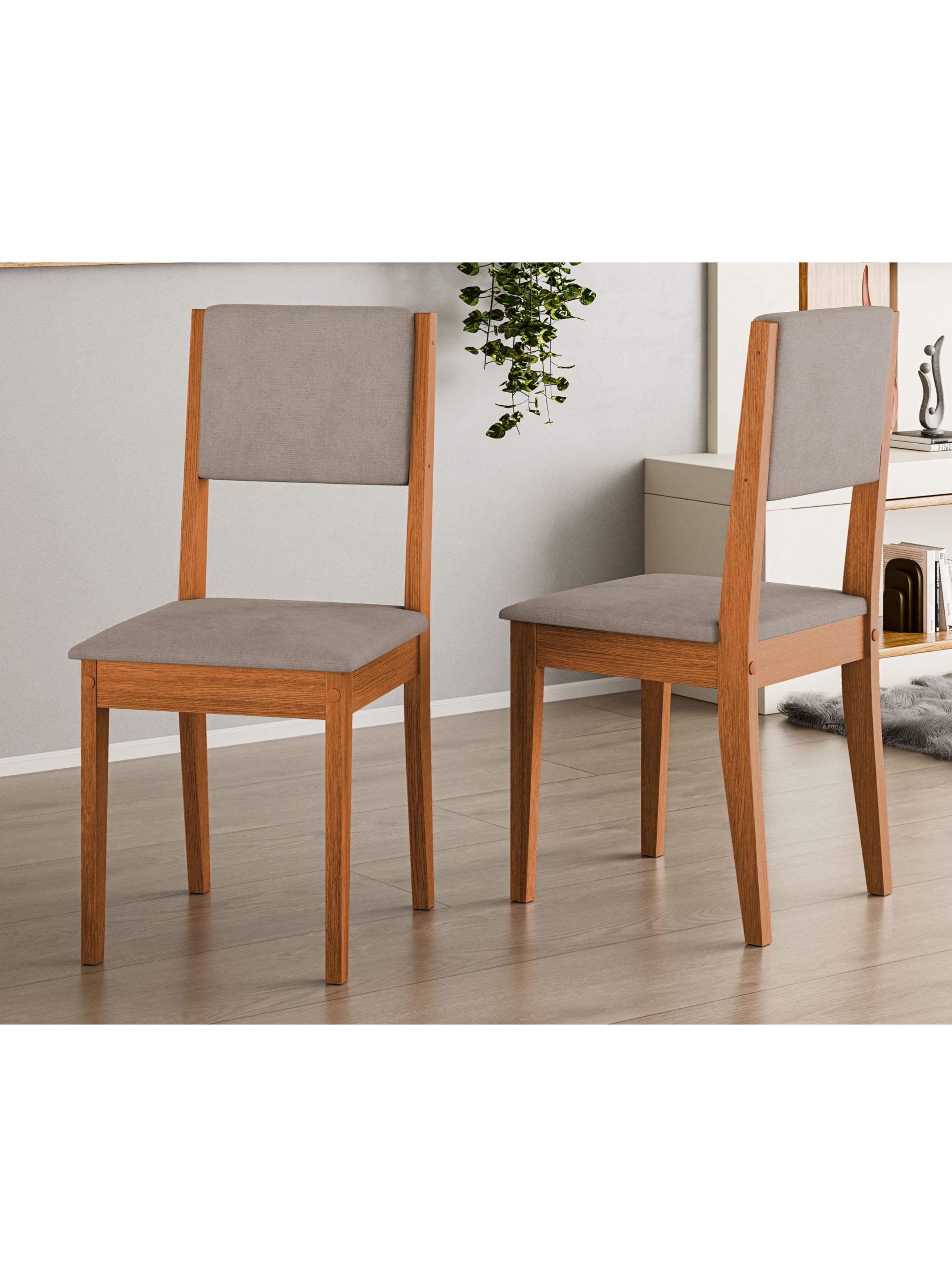 Juego de Comedor Trento 4 Sillas + Mesa Cuadrada Blanco-3