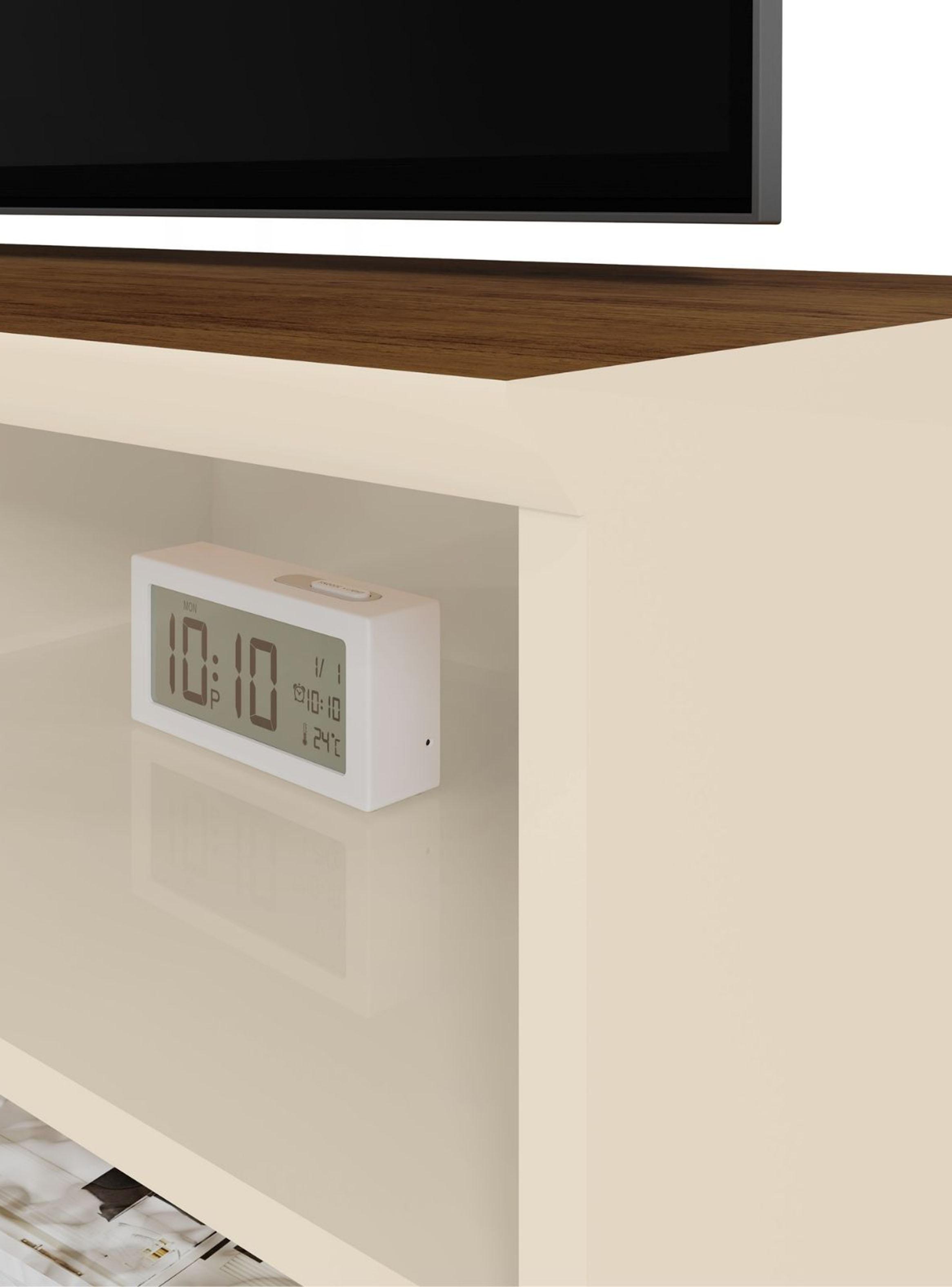 Rack TV  Beige/Nogal para TV hasta 75''-3