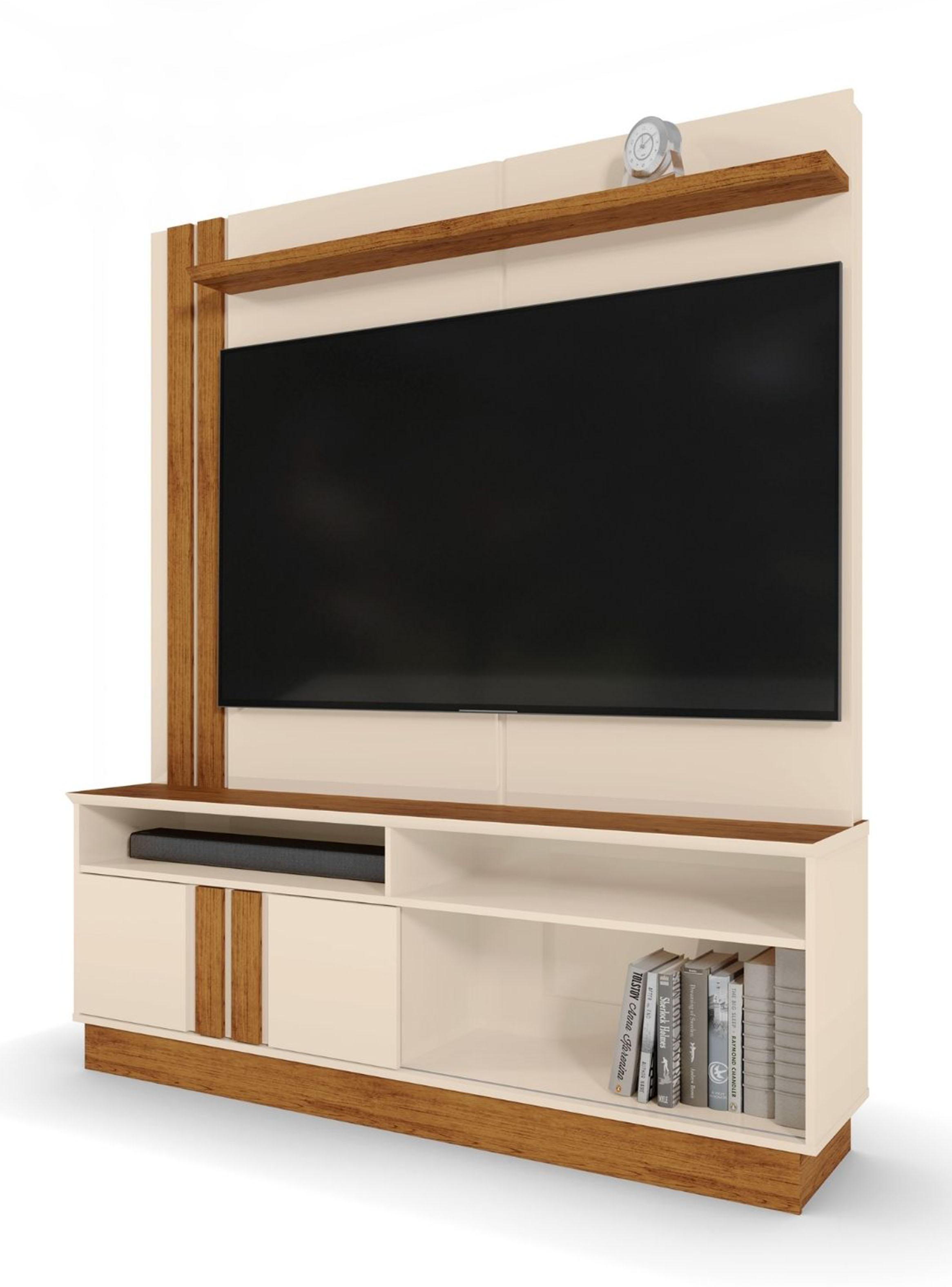 Estante Tv Fortaleza Beige Nogal 60-3
