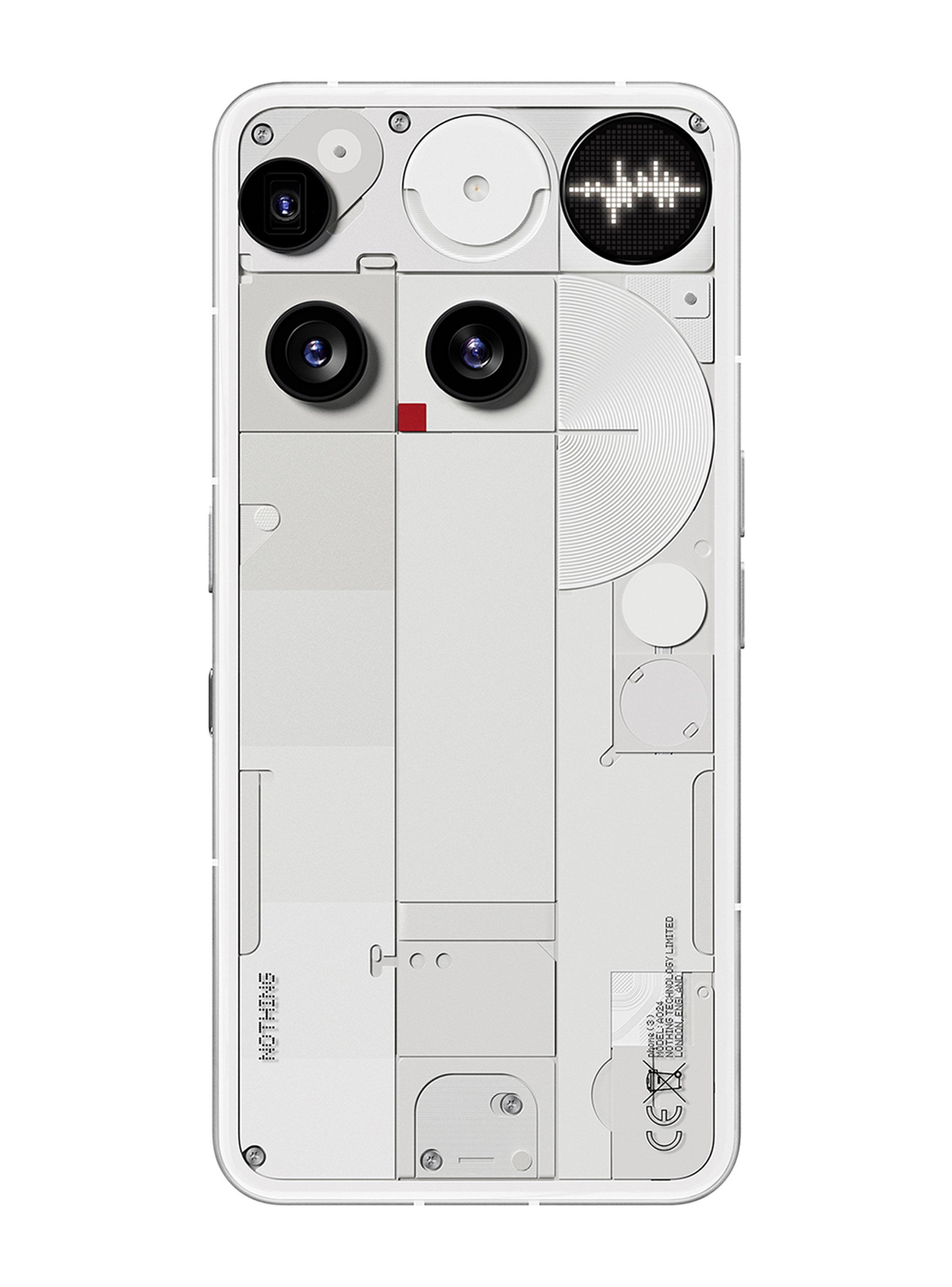 Smartphone Nothing Phone 3 5G 256GB 6.67'' White Liberado-2