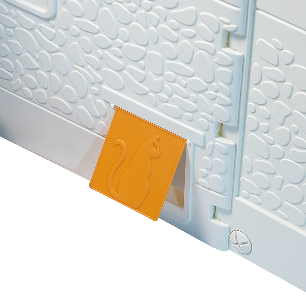 Casa de Juego con Puerta para Mascota-4