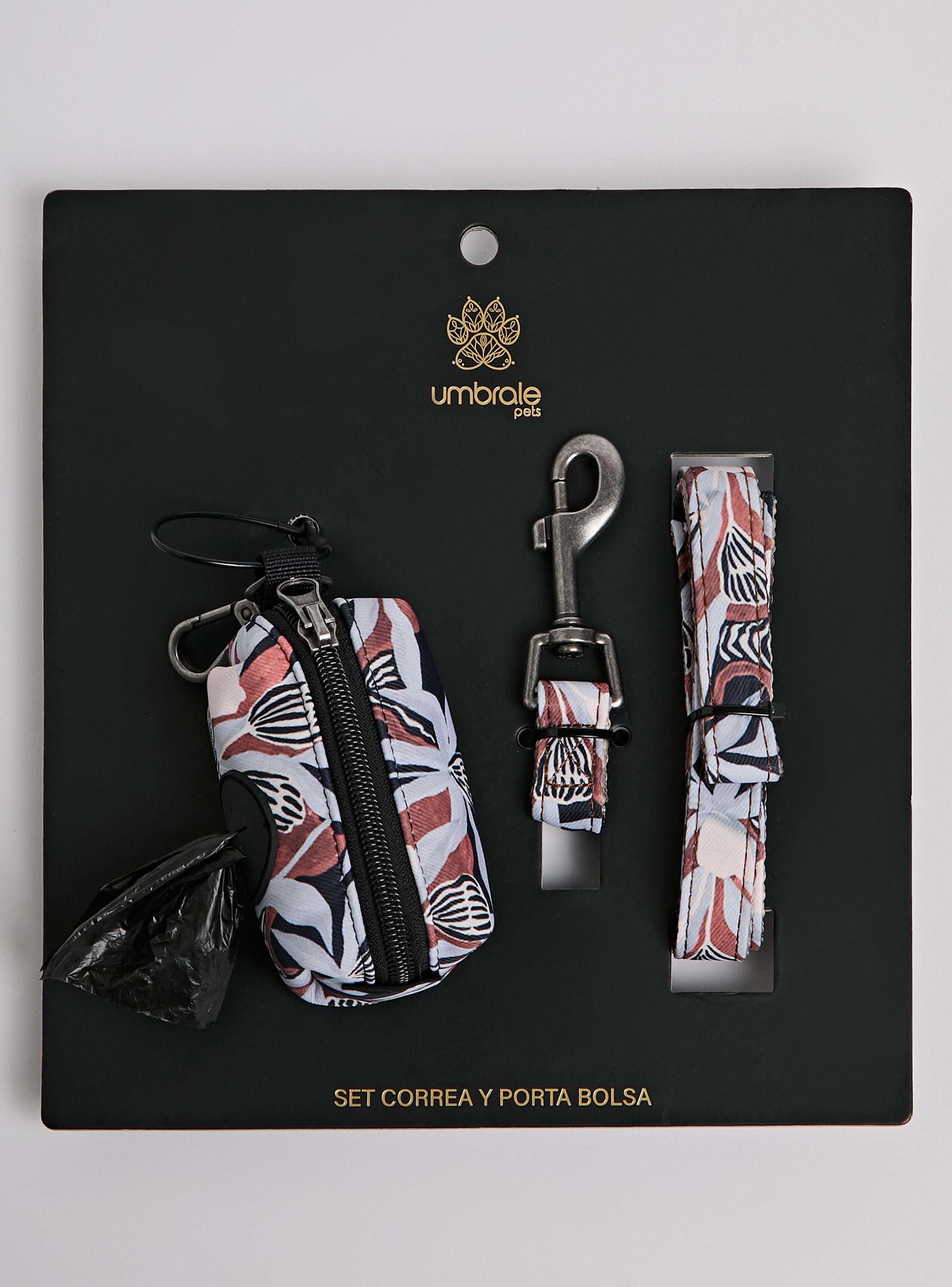 Correa para Perros con Porta Bolsas Sanitarias-3