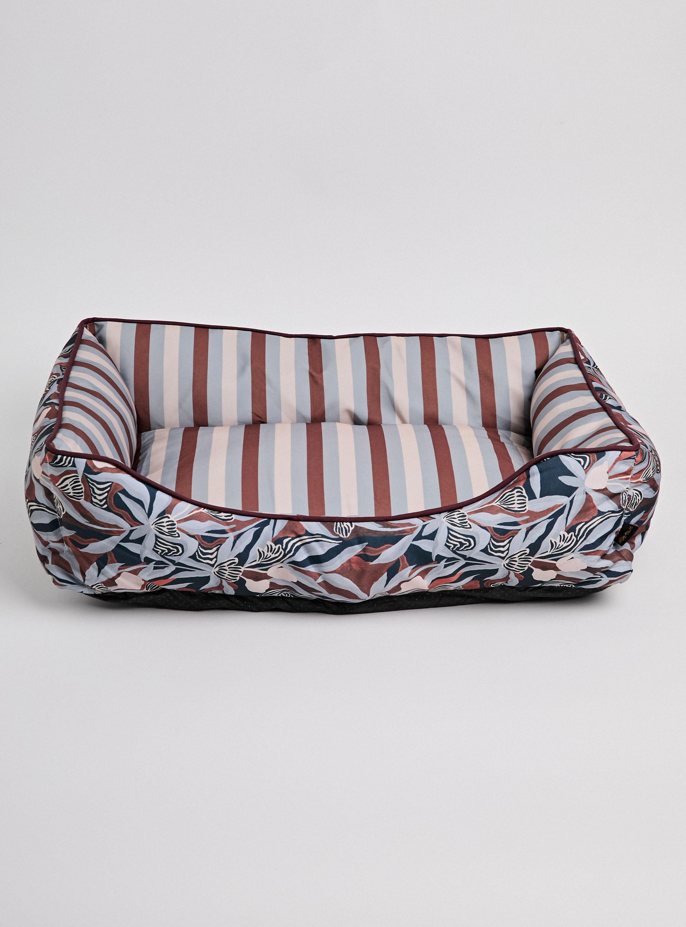 Cama de Perro Estampado Floral-1