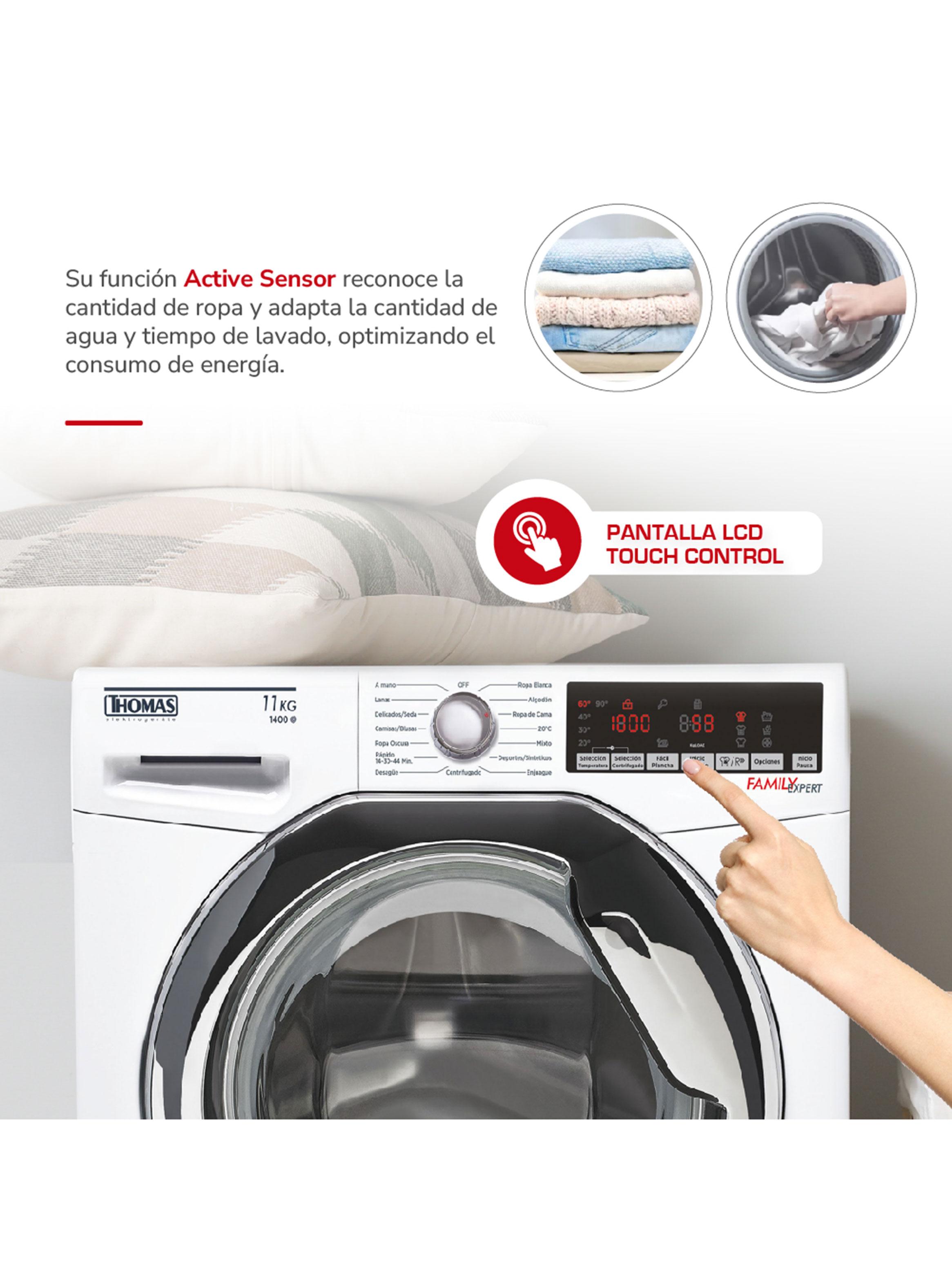 Lavadora Carga Frontal 11 Kg  TH-WM11K-5