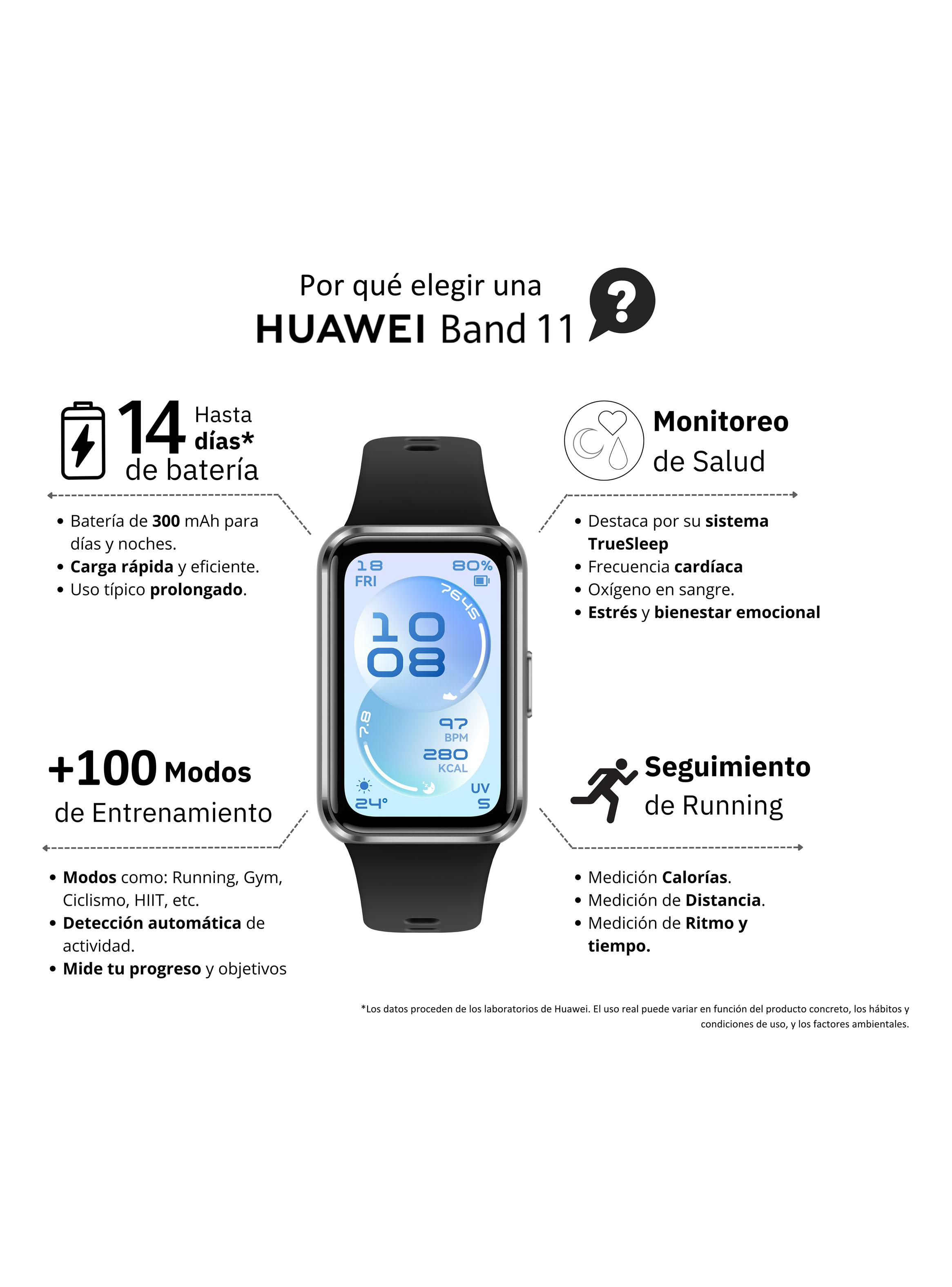 Smartband 11 Negro-7
