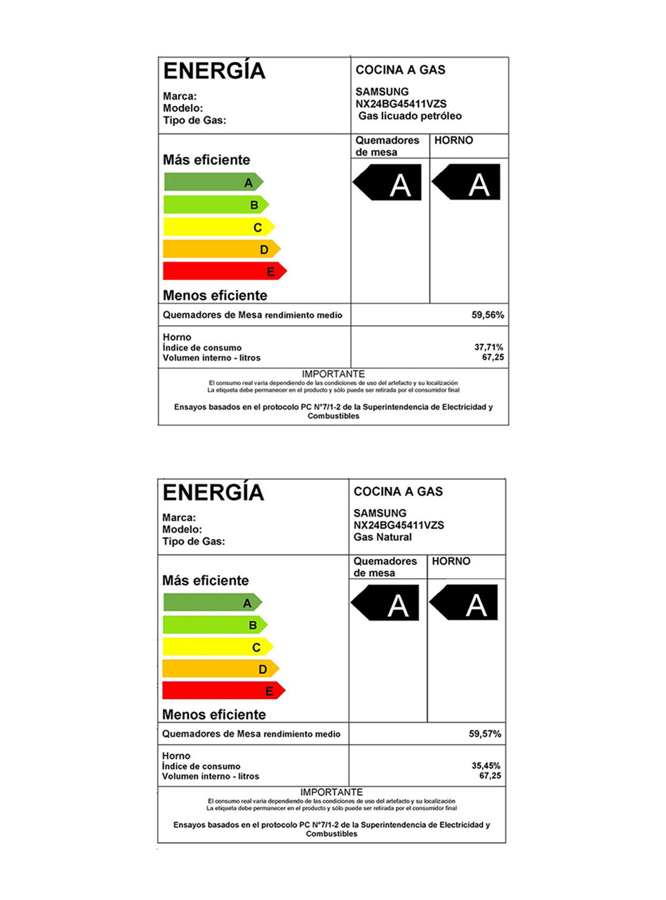 Cocina a Gas 4 Quemadores Negro + Campana Telescópica 60 cm-6