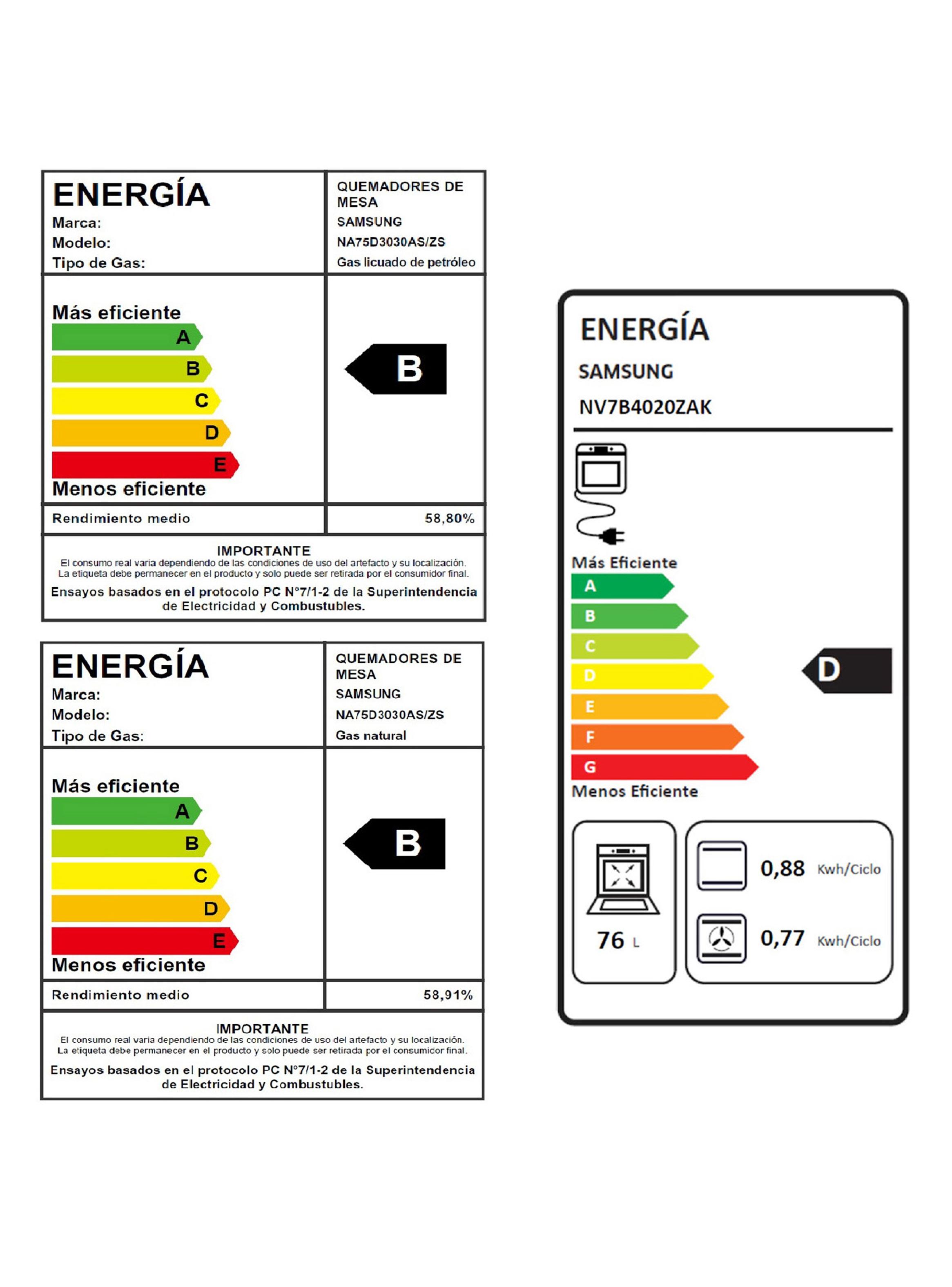 Kit Empotrable Encimera a Gas 5 Quemadores Gris + Horno Eléctrico 76 Litros Serie 4 Negro con Wi-Fi-5