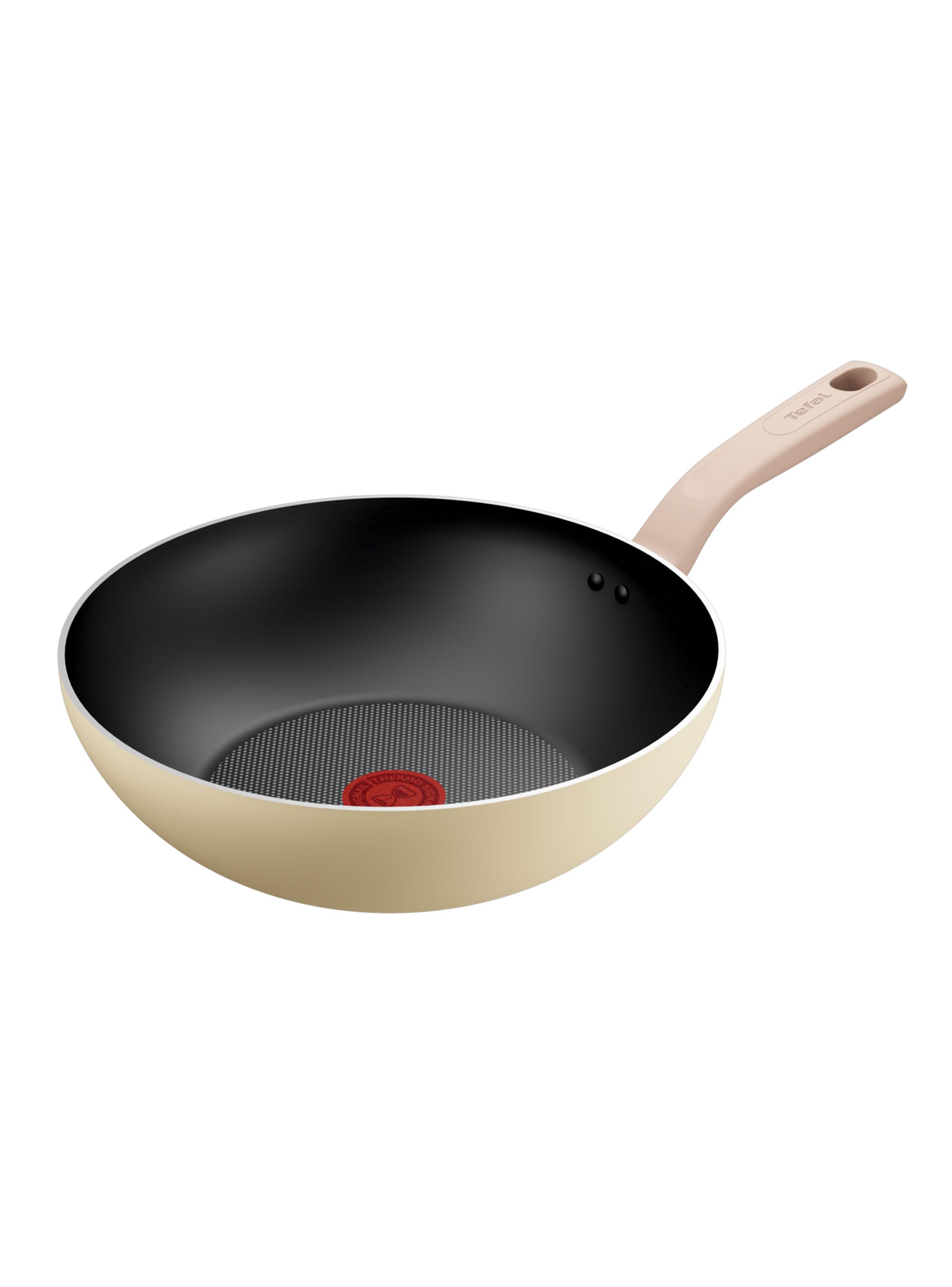 Wok Daisy Vanilla 28 cm-0