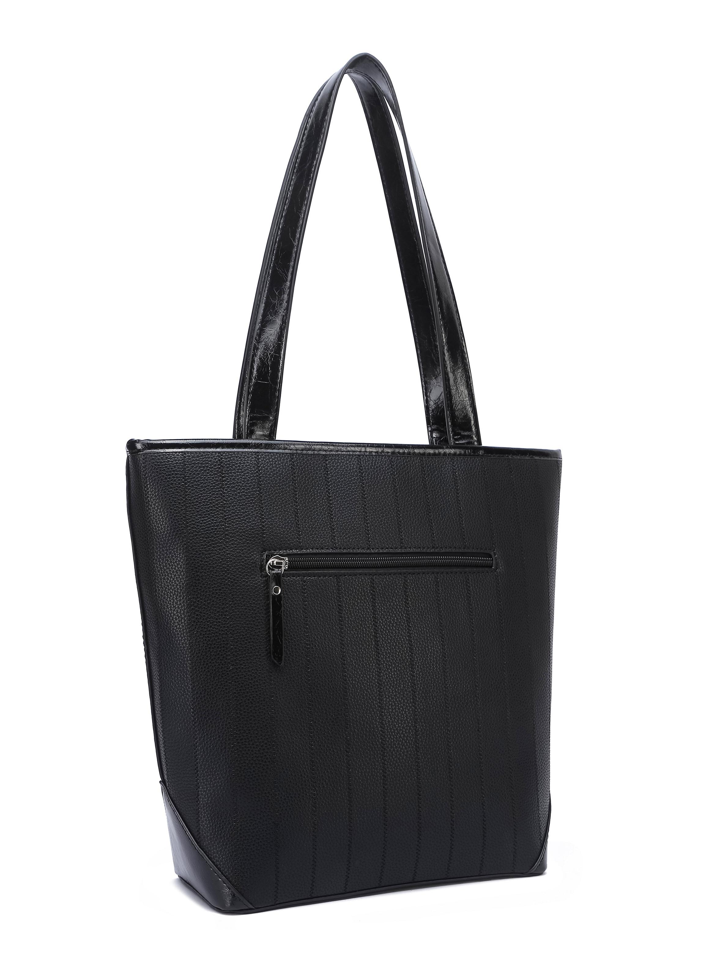 Cartera de Hombro Corte Recto Akureyri Negro-2