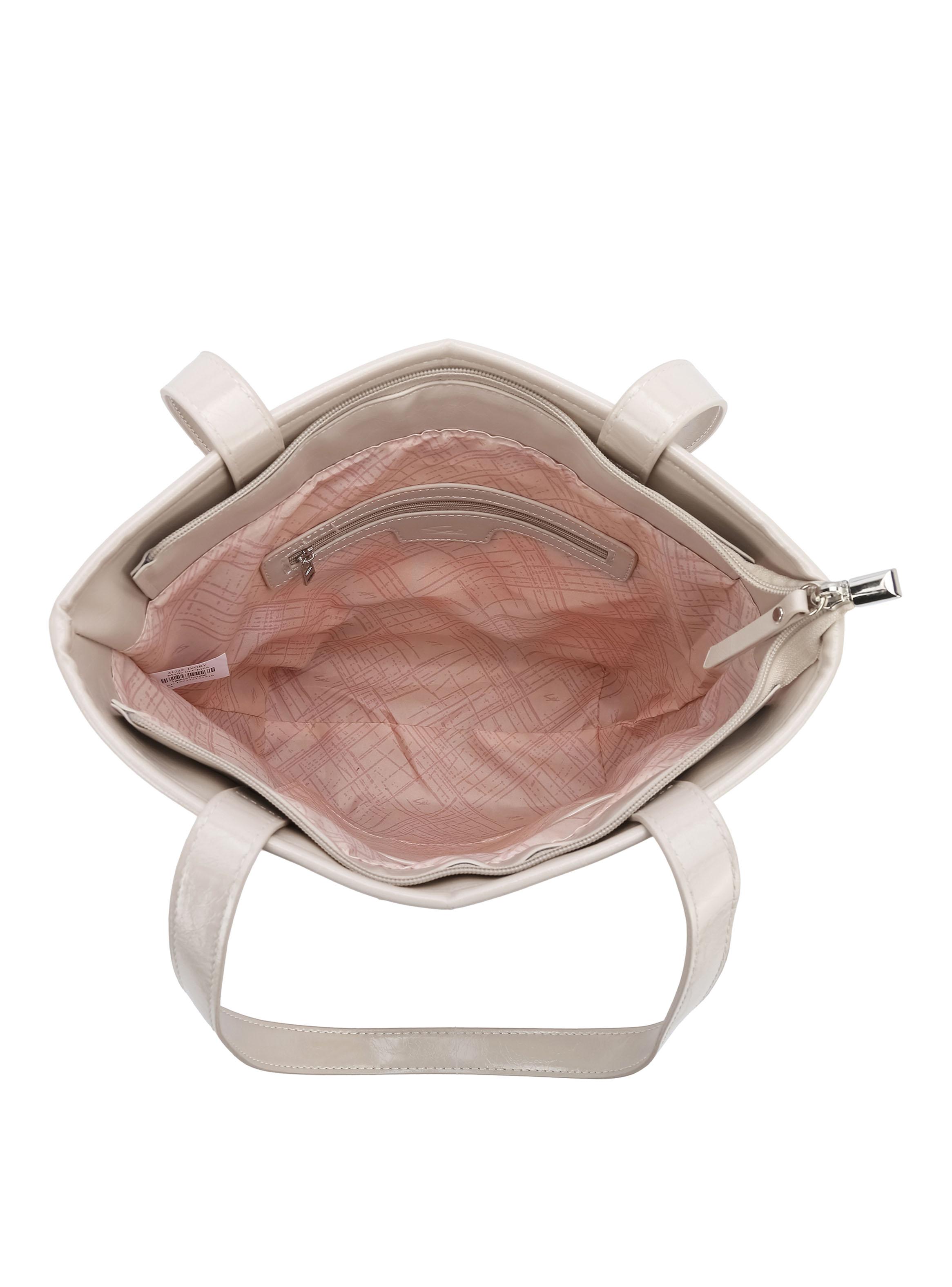 Cartera de Hombro Corte Recto Akureyri Blanco-3