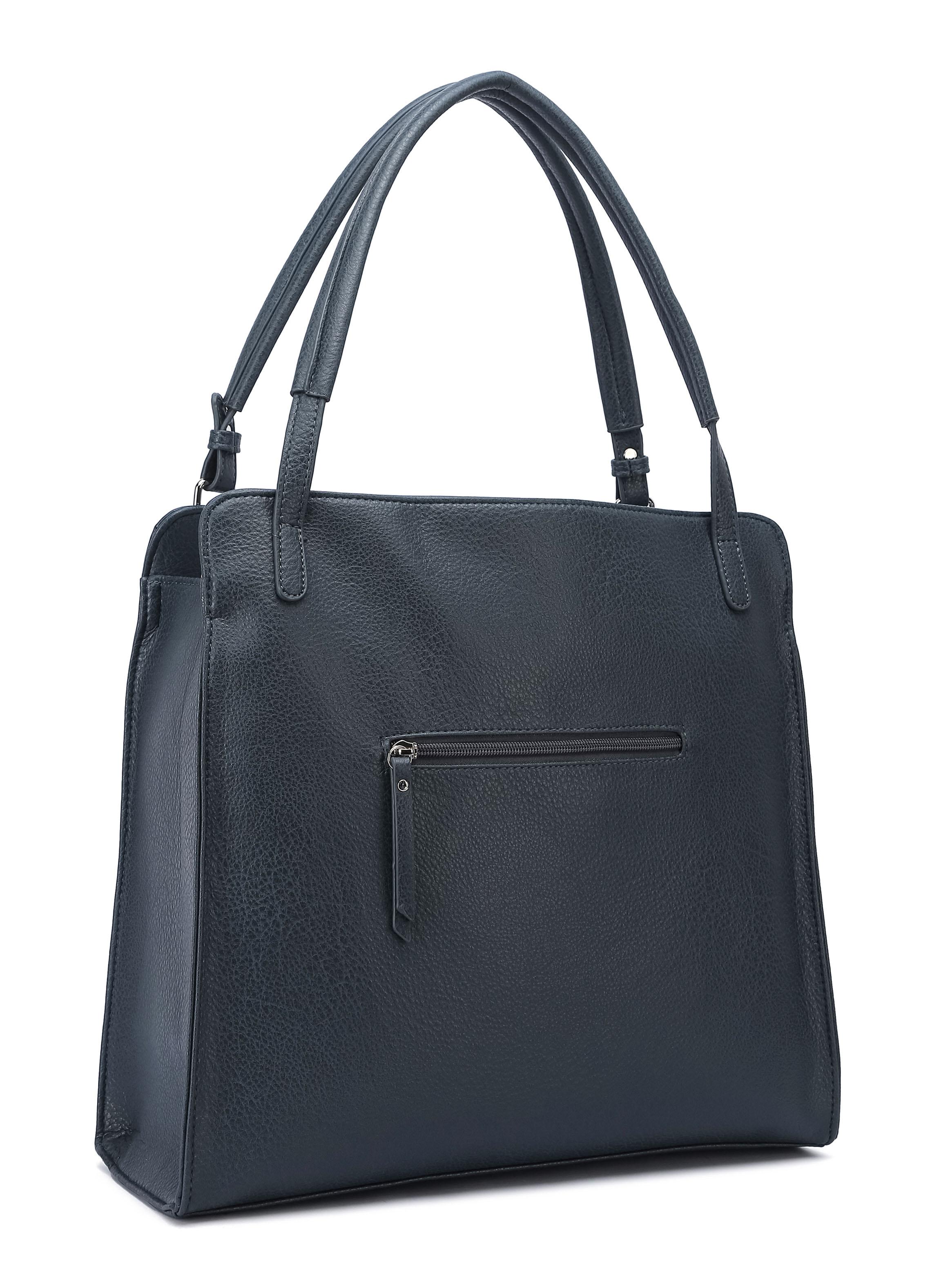 Cartera Tipo Bolso Corte Recto Verona Azul-2