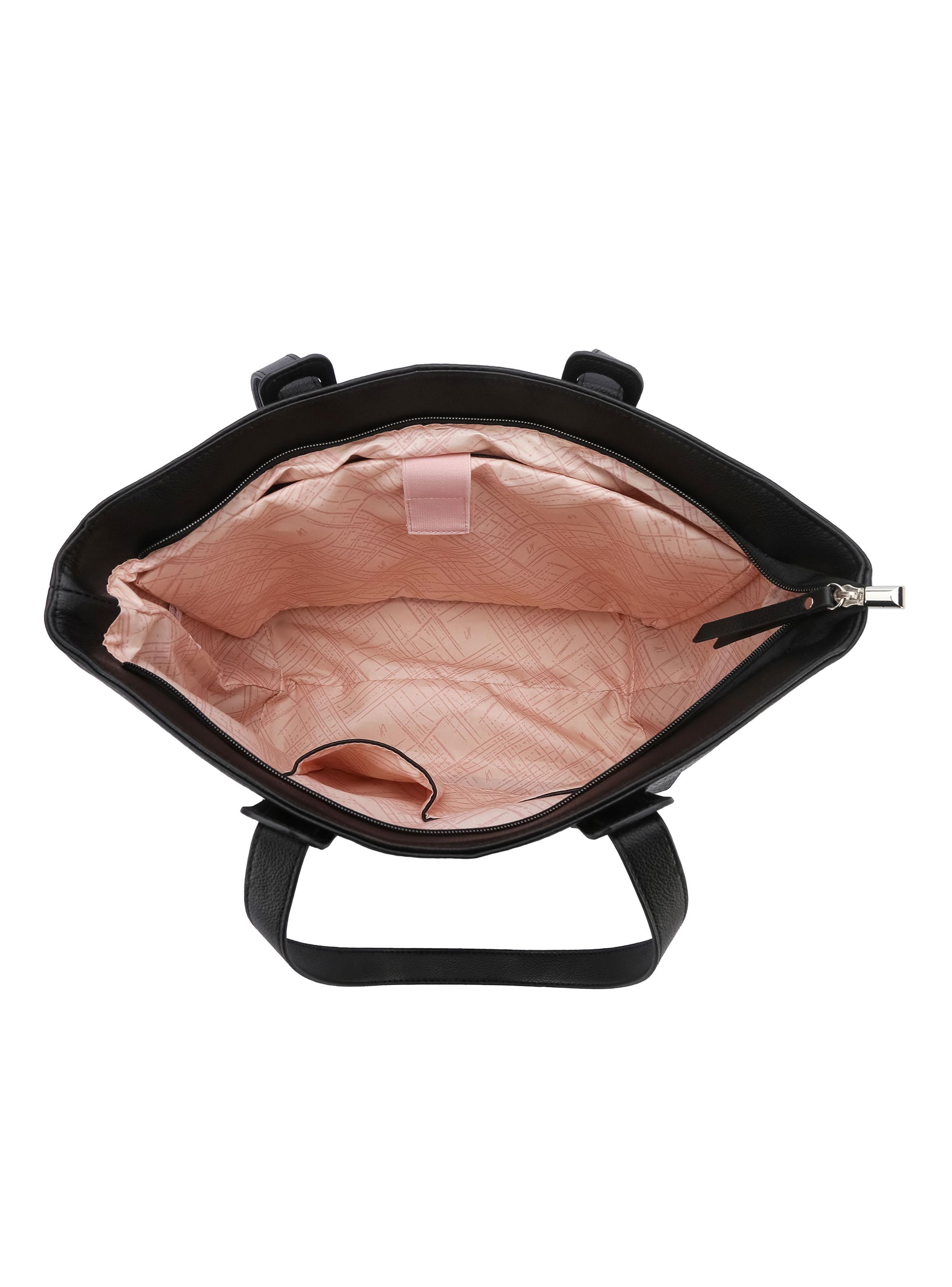 Cartera de Hombro TipoTote Berna Negro-3