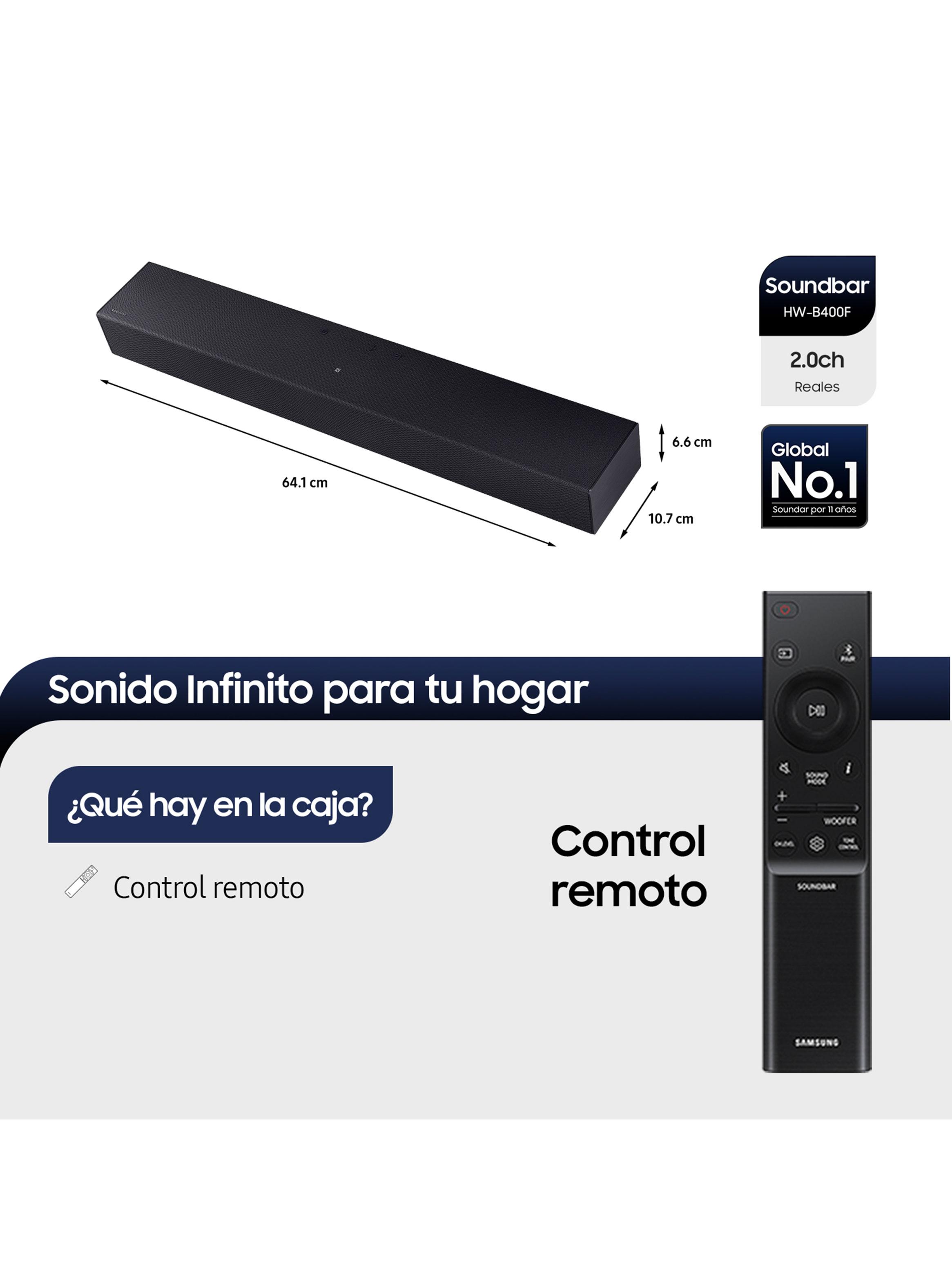 LED Smart TV 55'' Crystal 4K UHD U8000F + Soundbar B-Series B400F-2