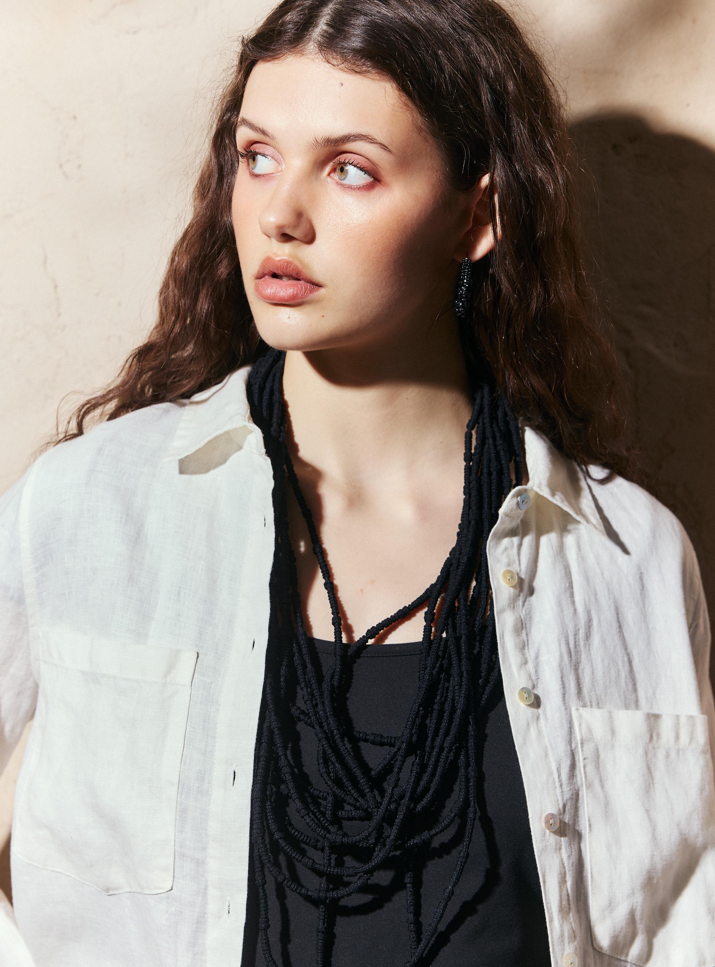 Blusa Básica de Lino-2