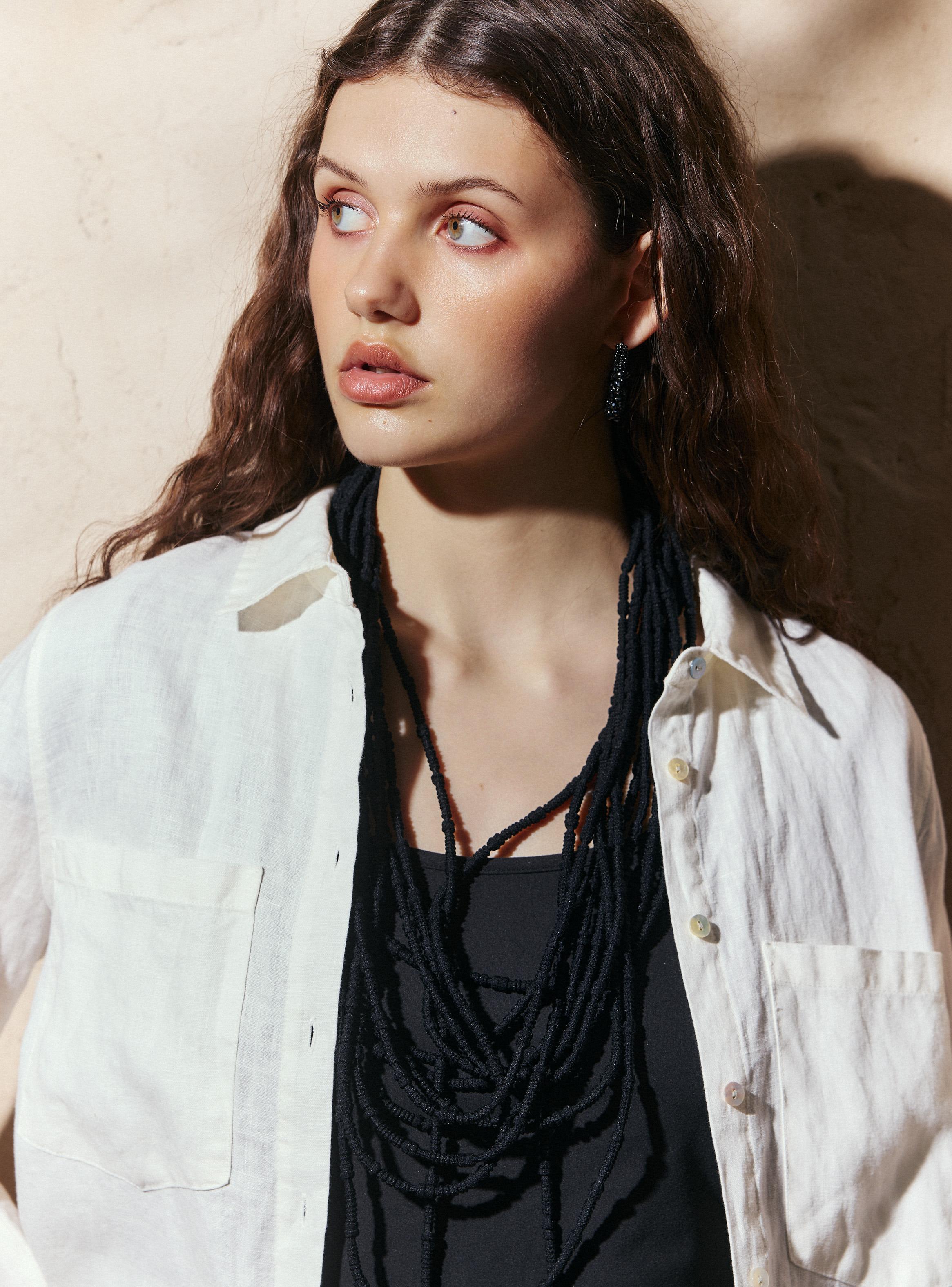 Blusa Básica de Lino-2