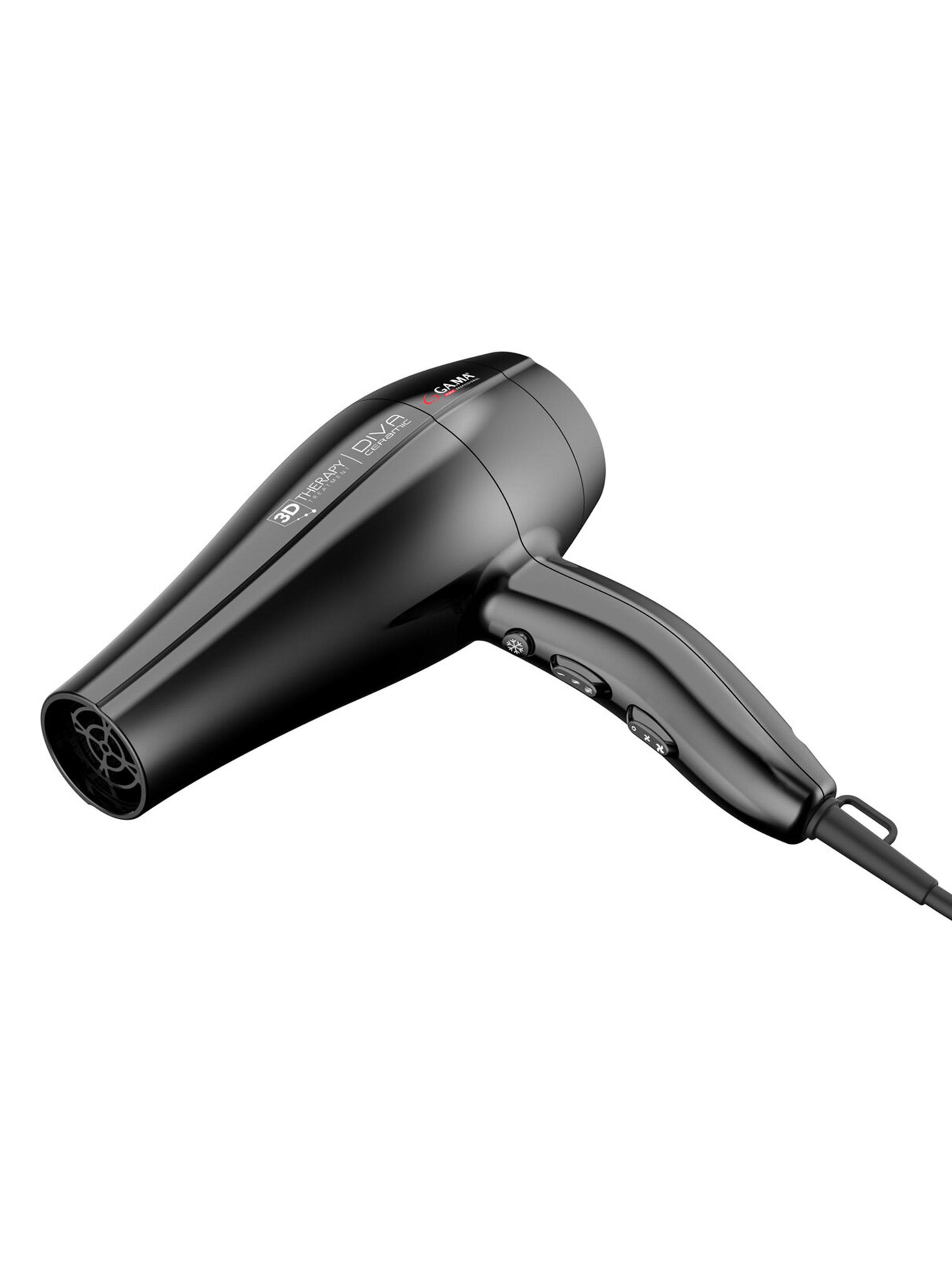 Secador de Pelo Diva 3D Therapy Negro-2