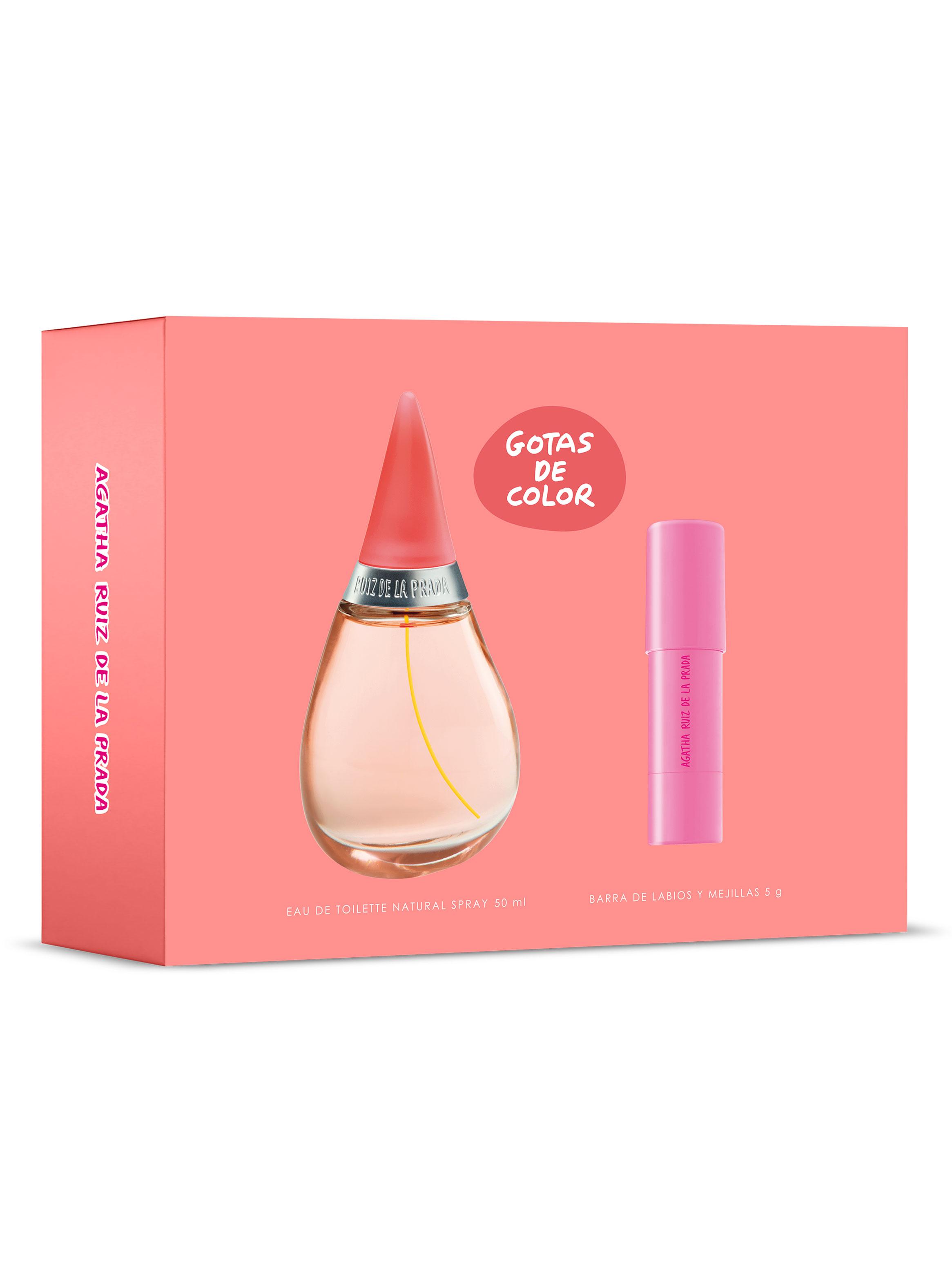 Set Perfume Gotas de Color EDT Mujer 50 ml + De beso en beso EDT 10 ml-2