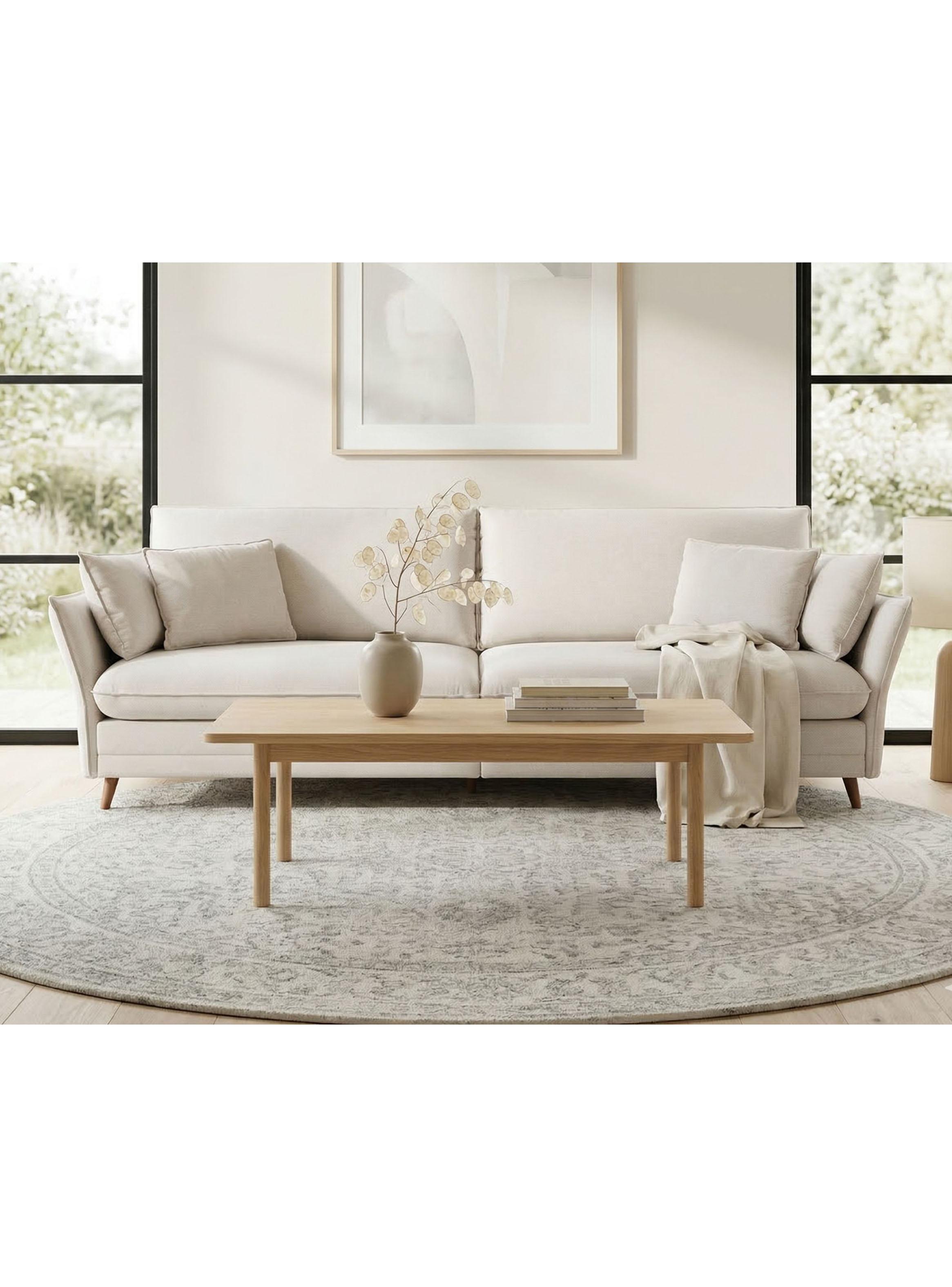 Sofá 3 Cuerpos Nazar Lino Beige-3