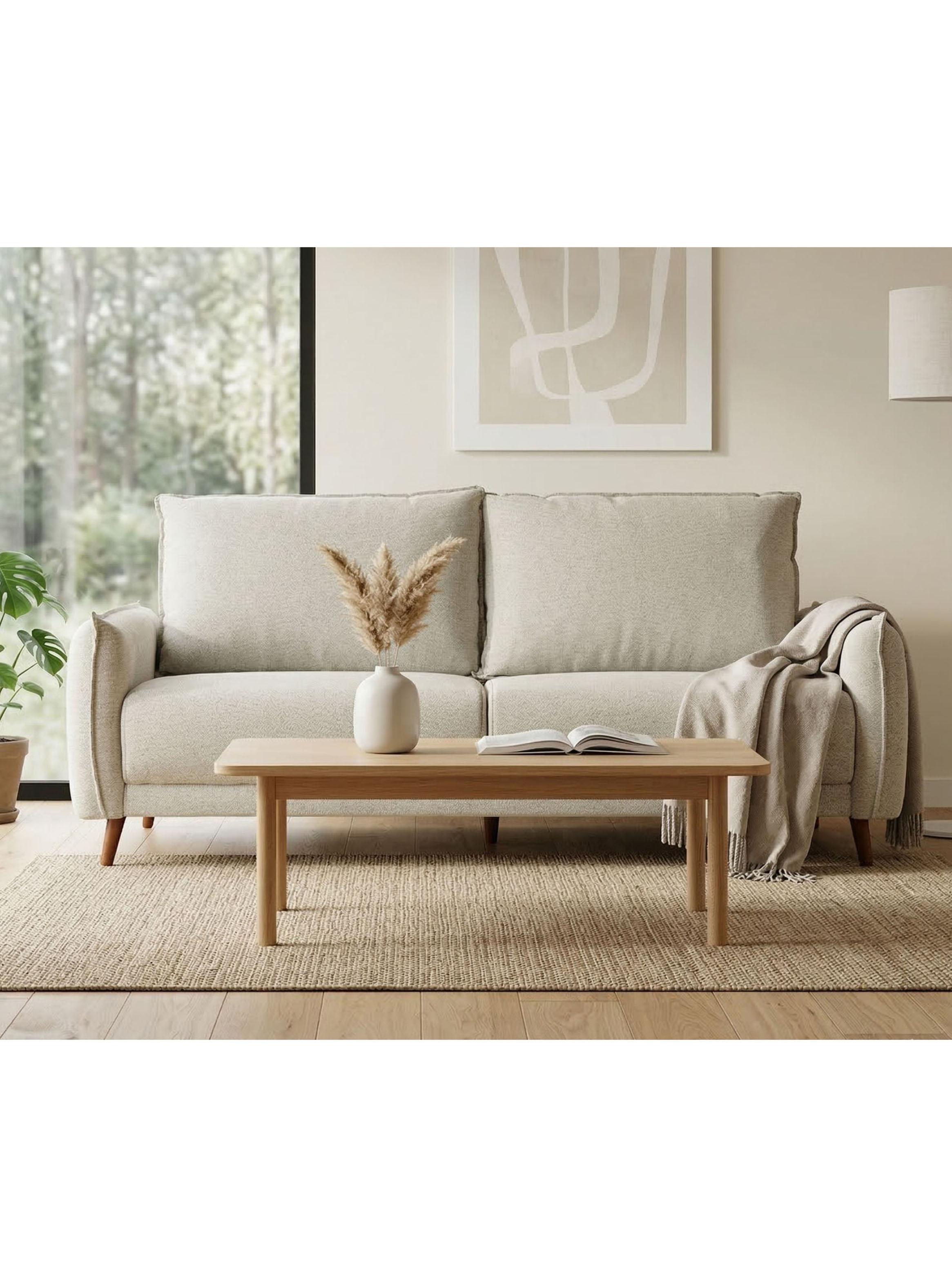 Sofá 3 Cuerpos Charlotte Lino Beige-4