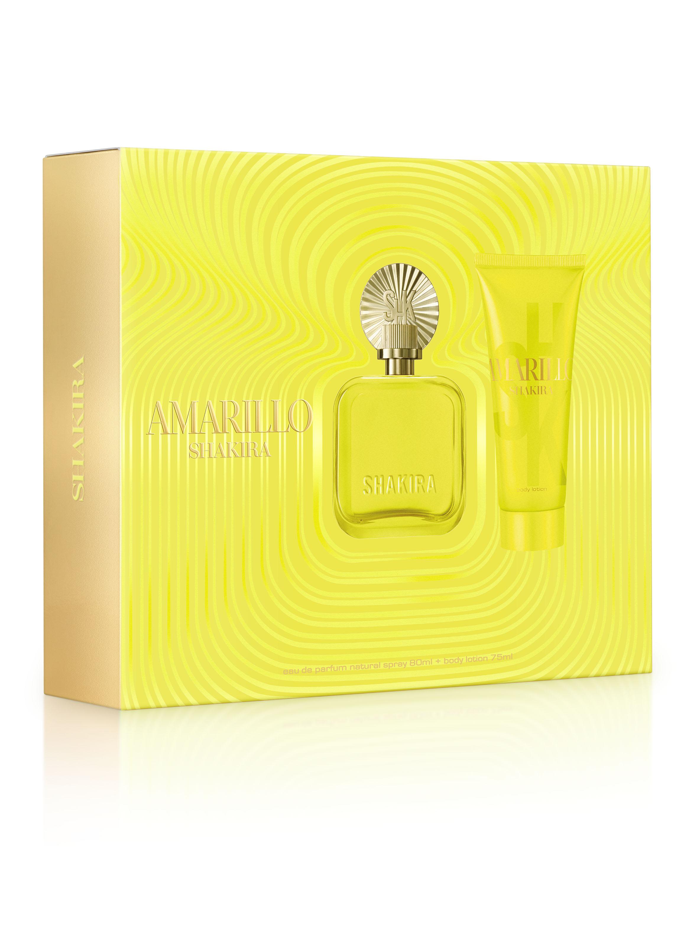 Set Perfume Amarillo Shakira EDP Mujer 80 ml + Loción Corporal 75 ml-2