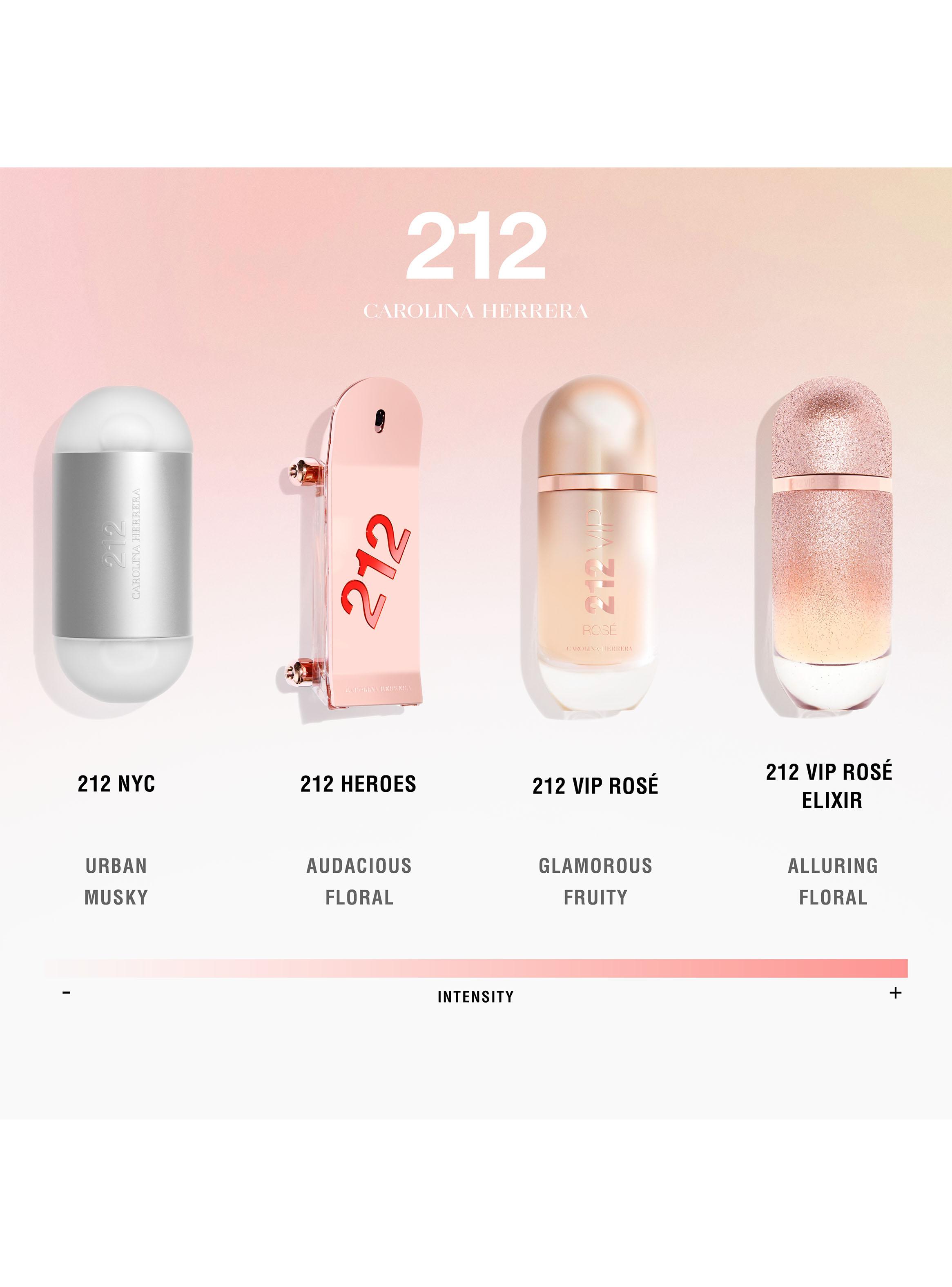Set Perfume 212 VIP Rosé EDP Mujer 80 ml + Loción Corporal 100 ml + EDP 10 ml-3