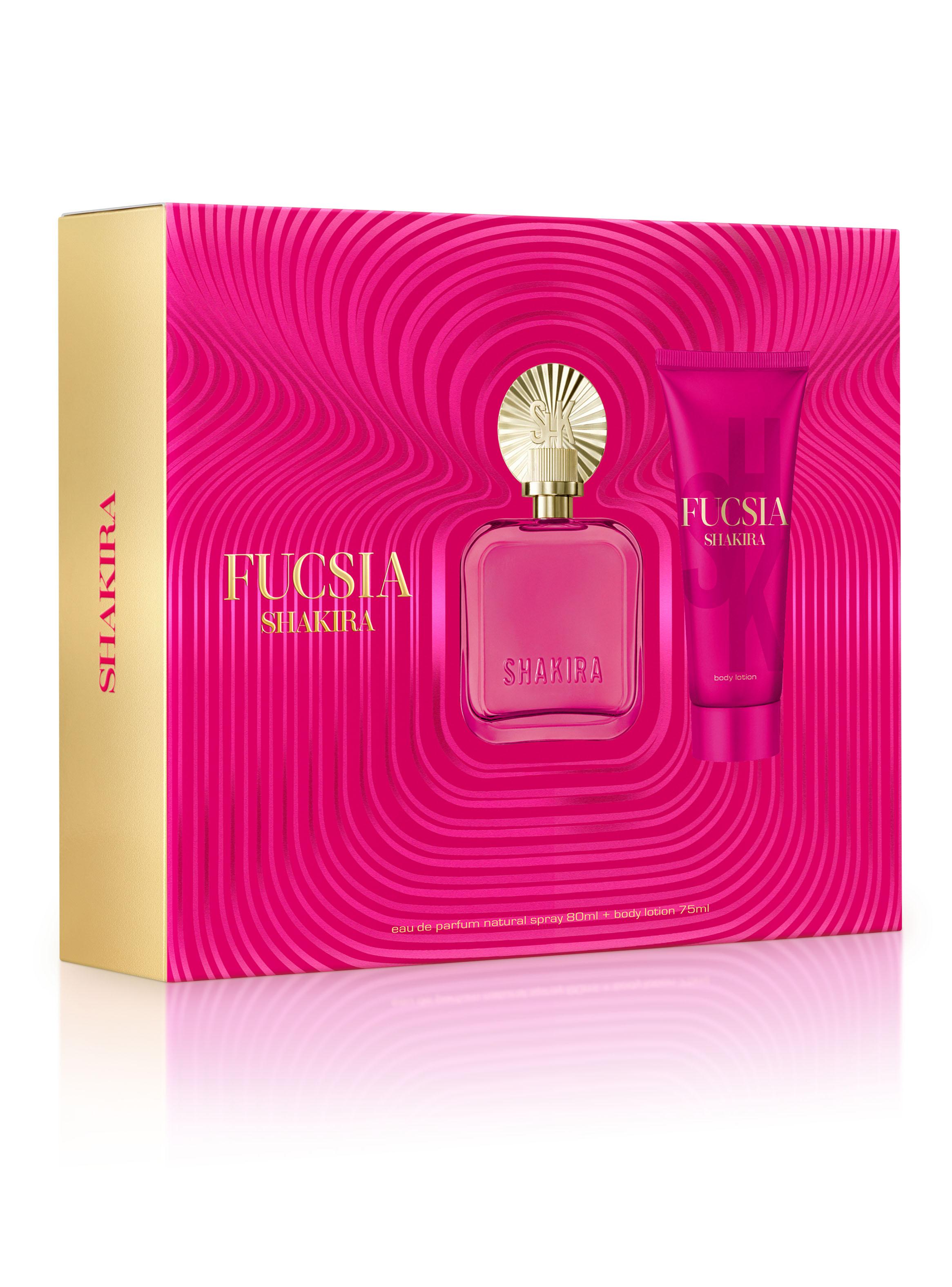 Set Perfume Fucsia Shakira EDP Mujer 80 ml + Loción Corporal 75 ml-2