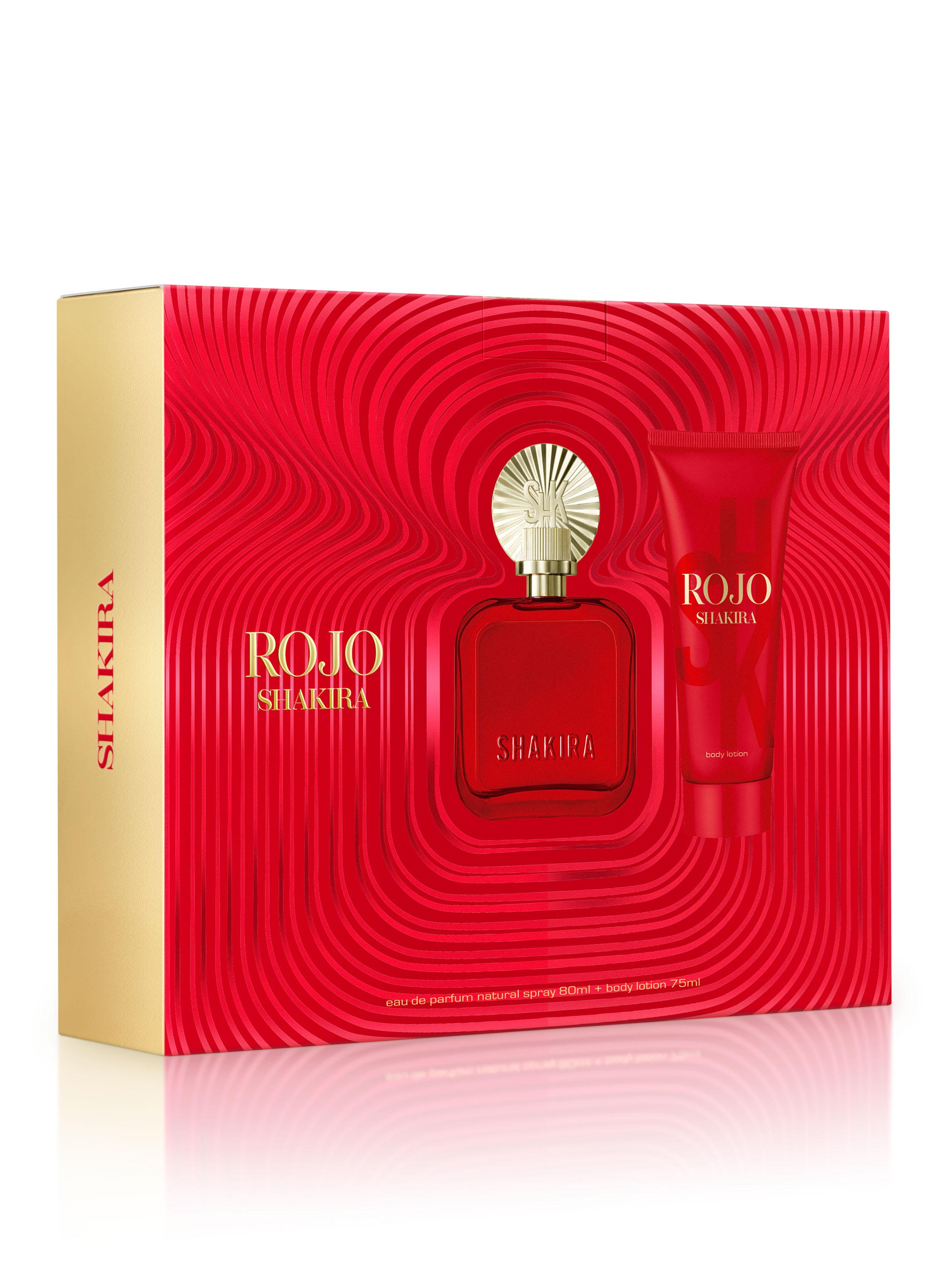 Set Perfume Rojo Shakira EDP Mujer 80 ml + Loción Corporal 75 ml-2
