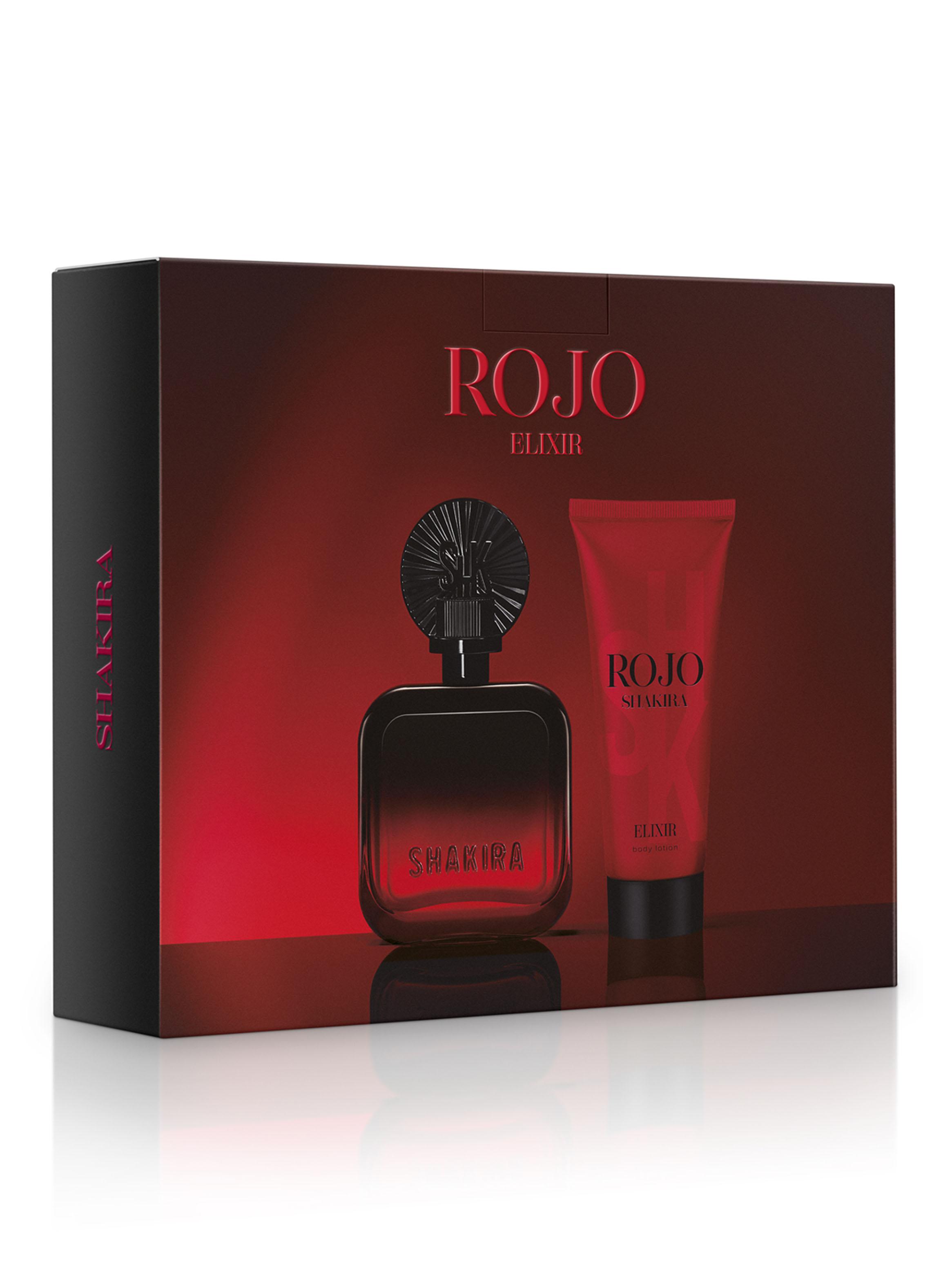 Set Perfume Shakira Rojo Elixir EDP Mujer 80 ml + Loción Corporal 75 ml-2