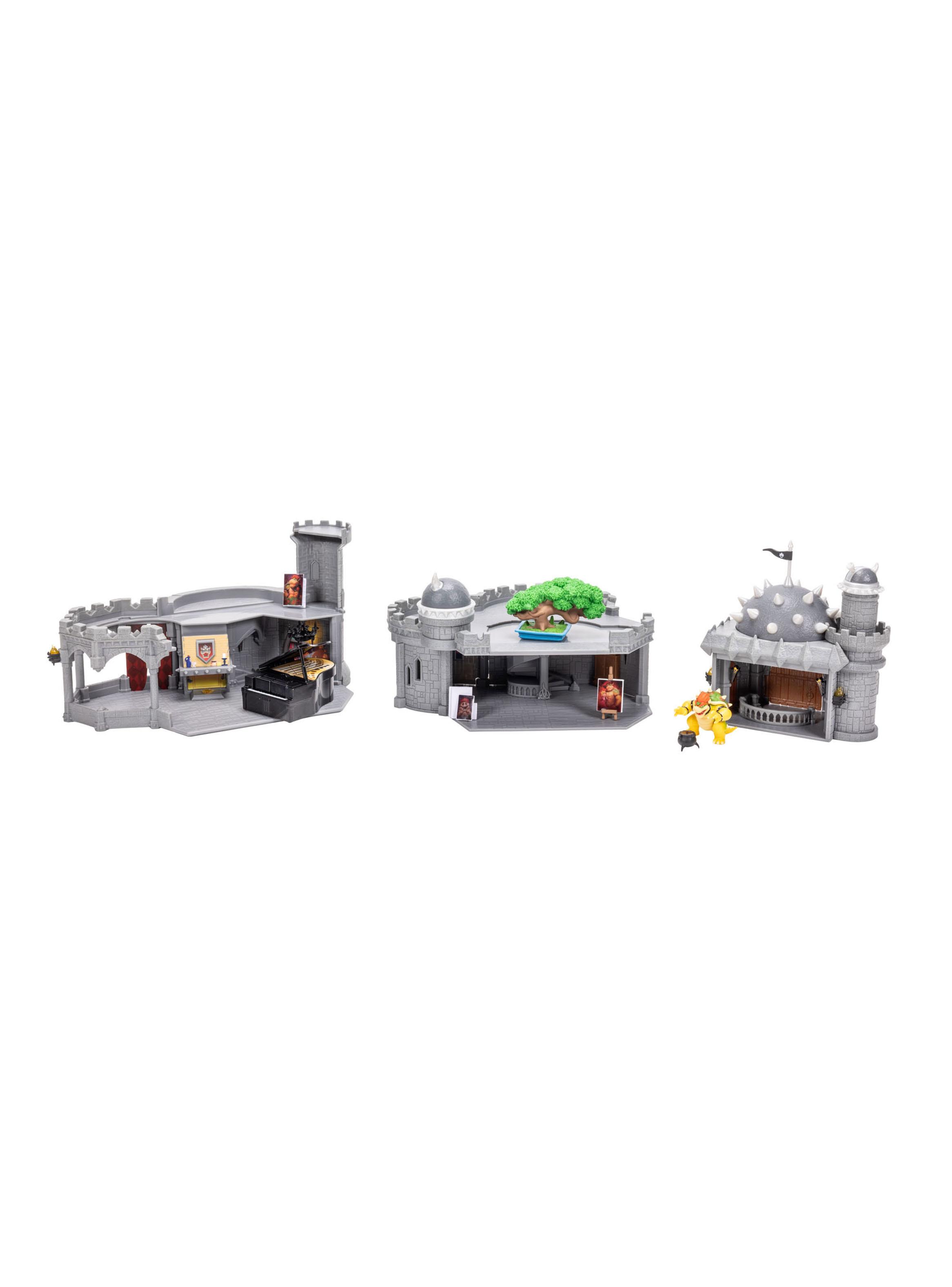Playset Deluxe Castillo Browser Nintendo Película Figuras 4 cm-3