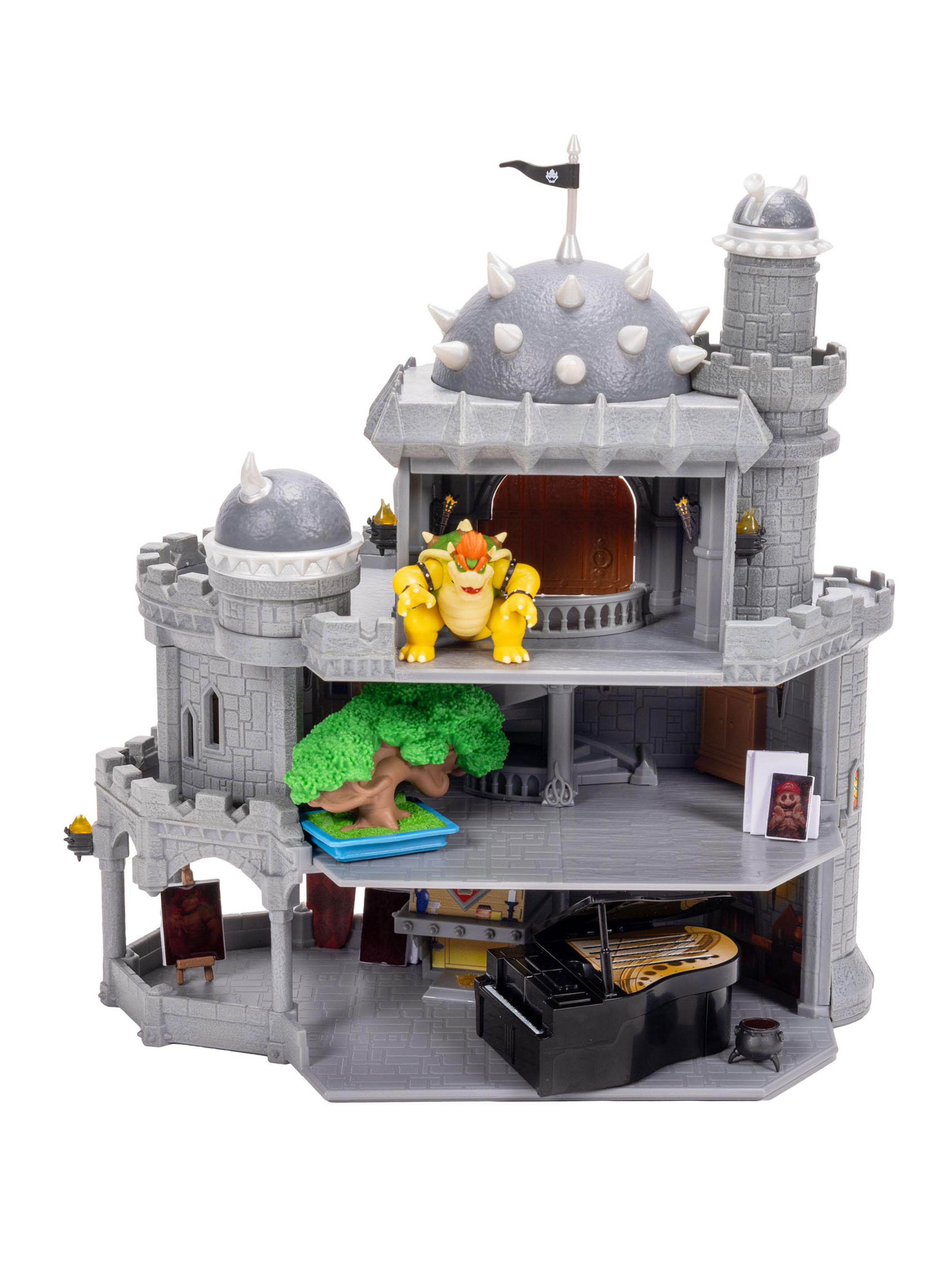 Playset Deluxe Castillo Browser Nintendo Película Figuras 4 cm-2