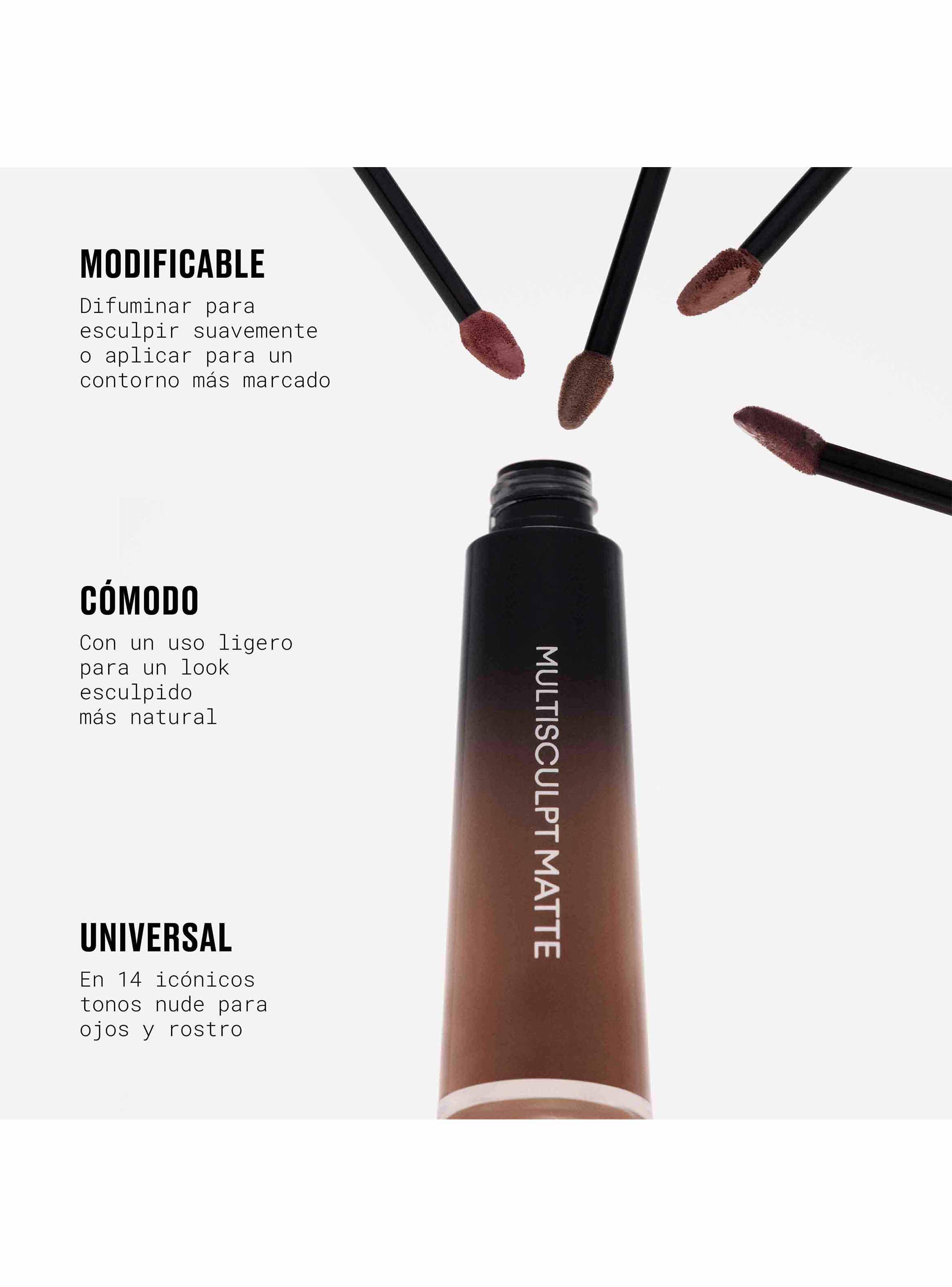 Sombra de Ojos Líquida Multisculpt Matte Liquid Eyeshadow And All-Over Colour-4