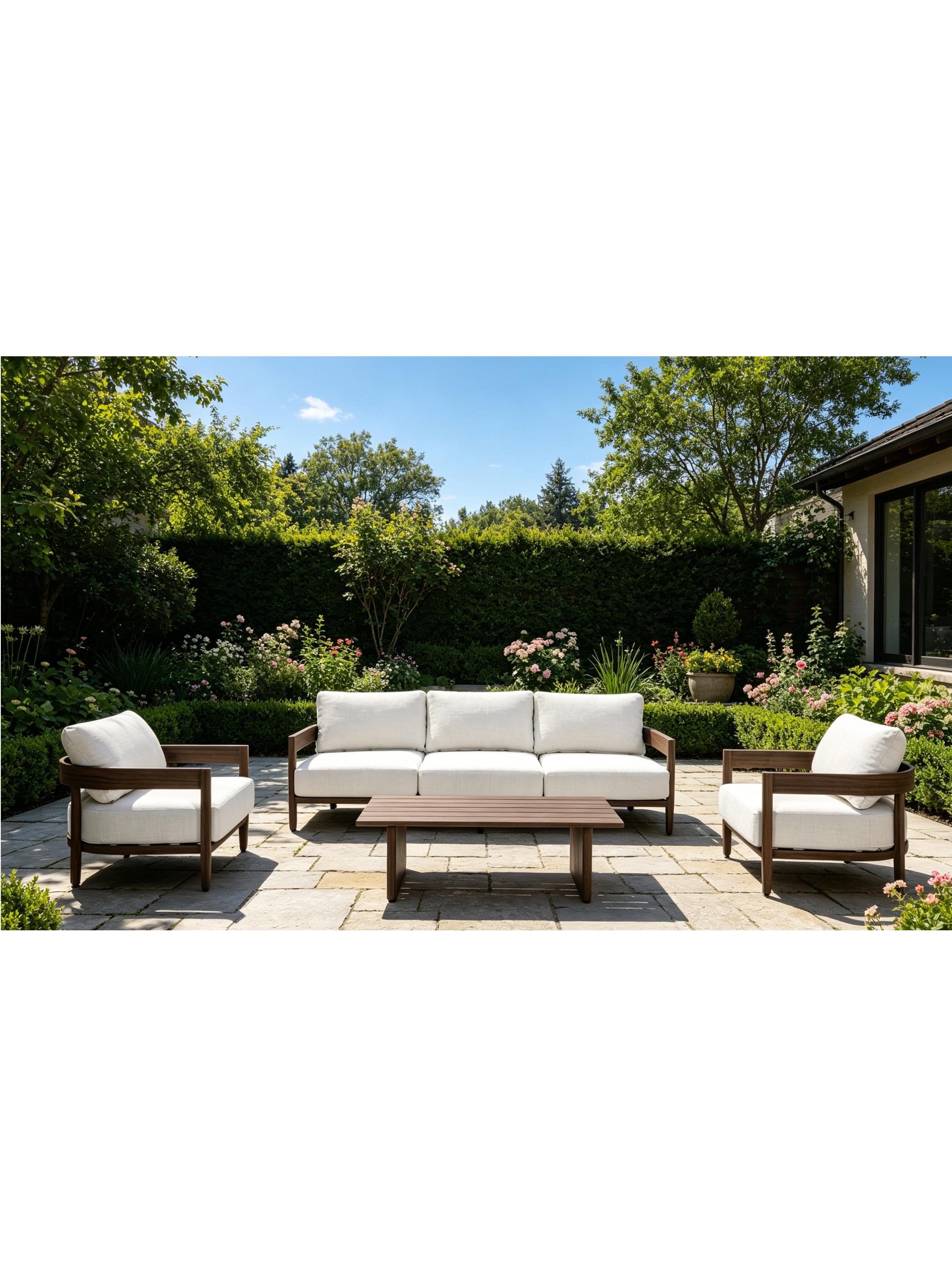 Juego de Living Walnut-6