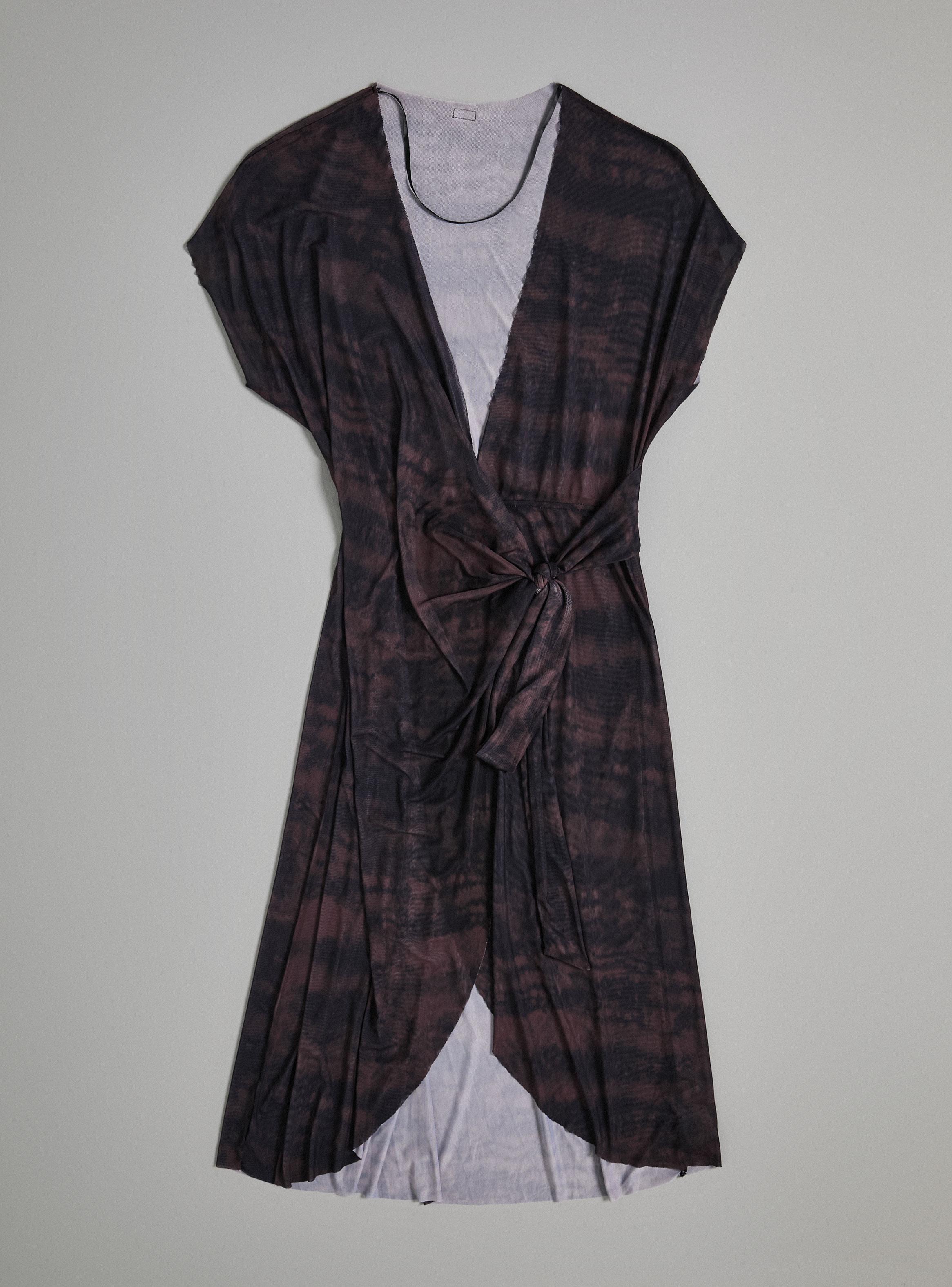 Vestido Salida de Baño Elasticada Estampada-2