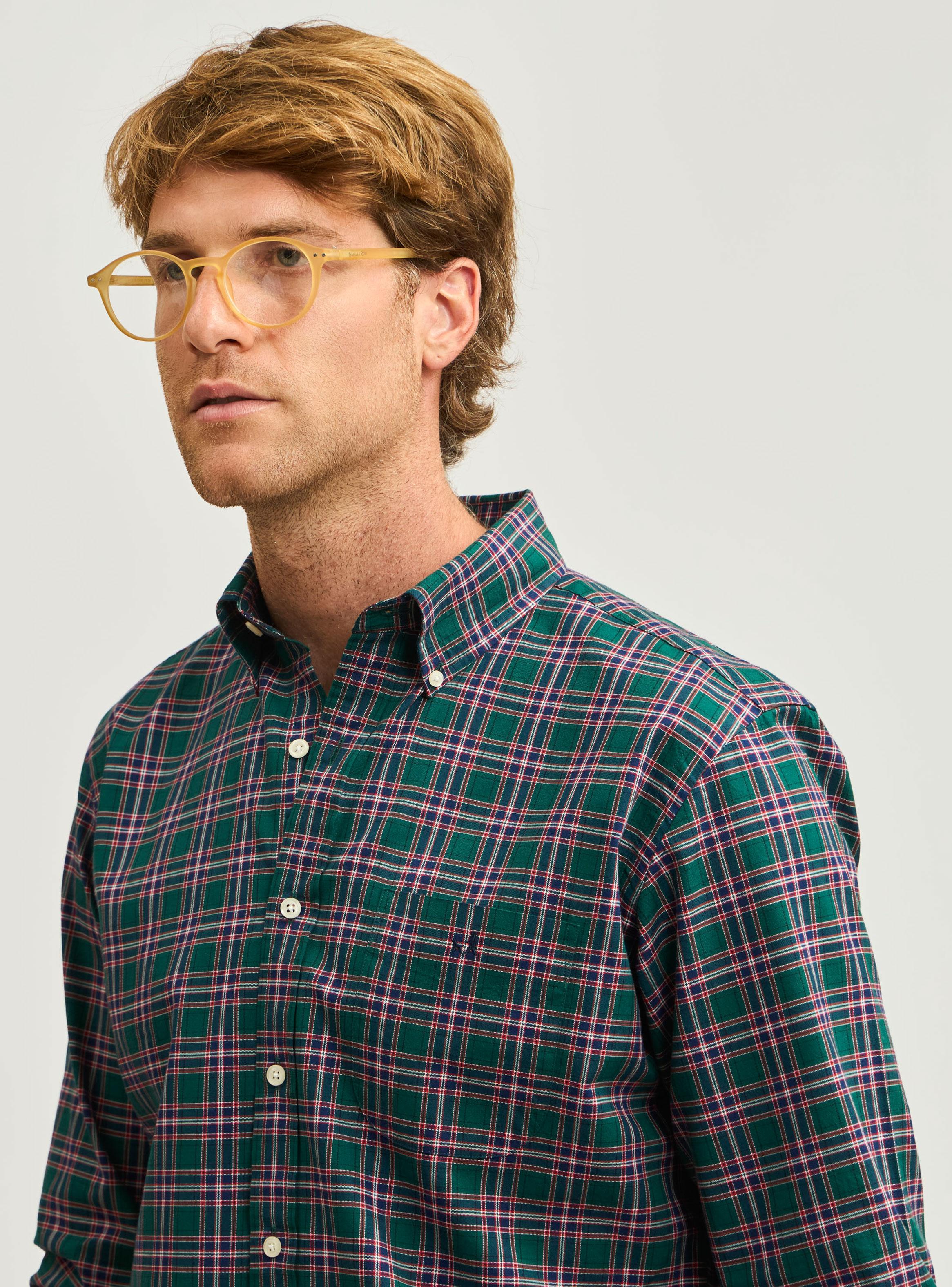 Camisa Sport Estampada Cuadros-2