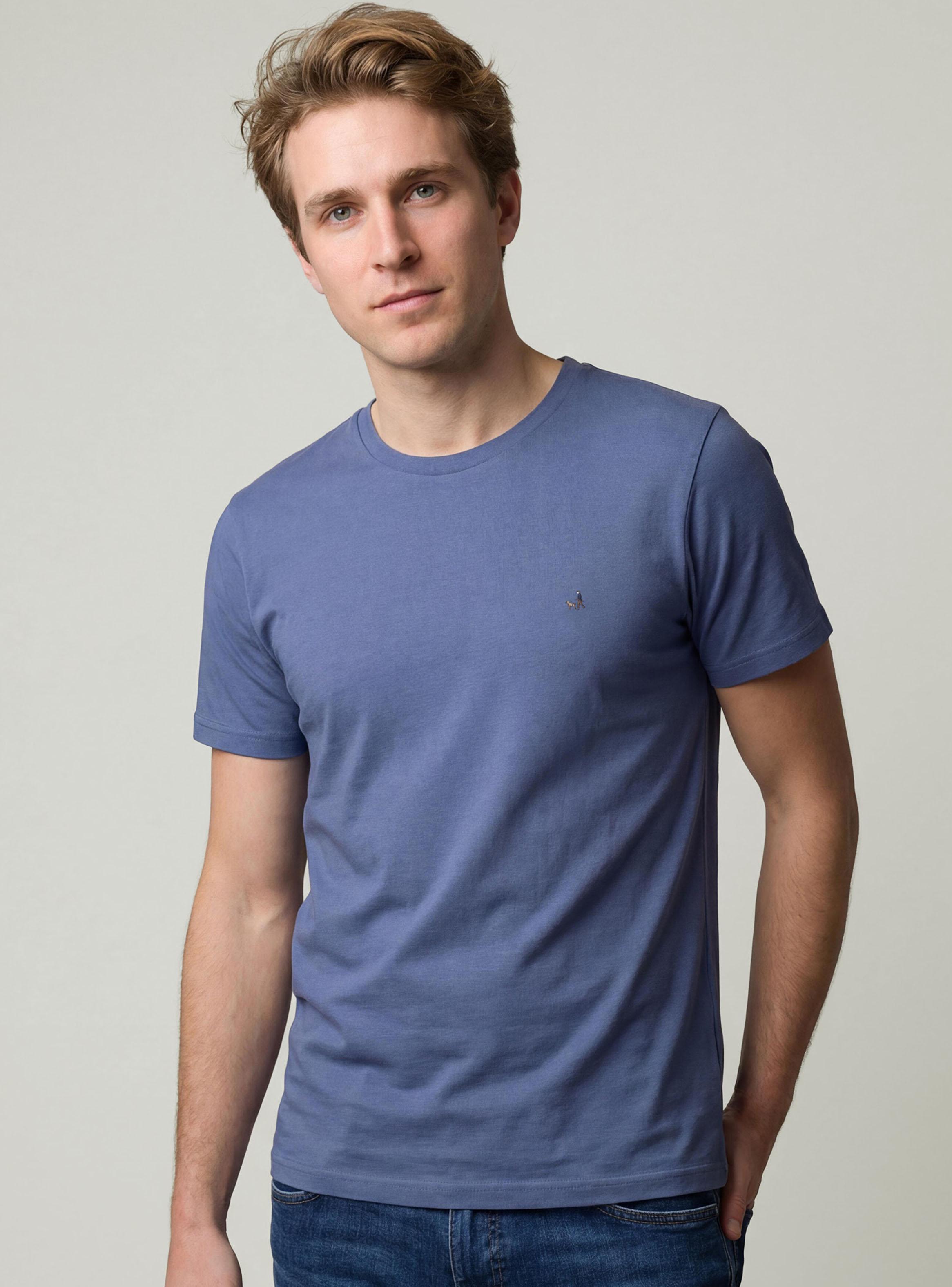 Polera Básica Cuello Redondo sin Bolsillo-0