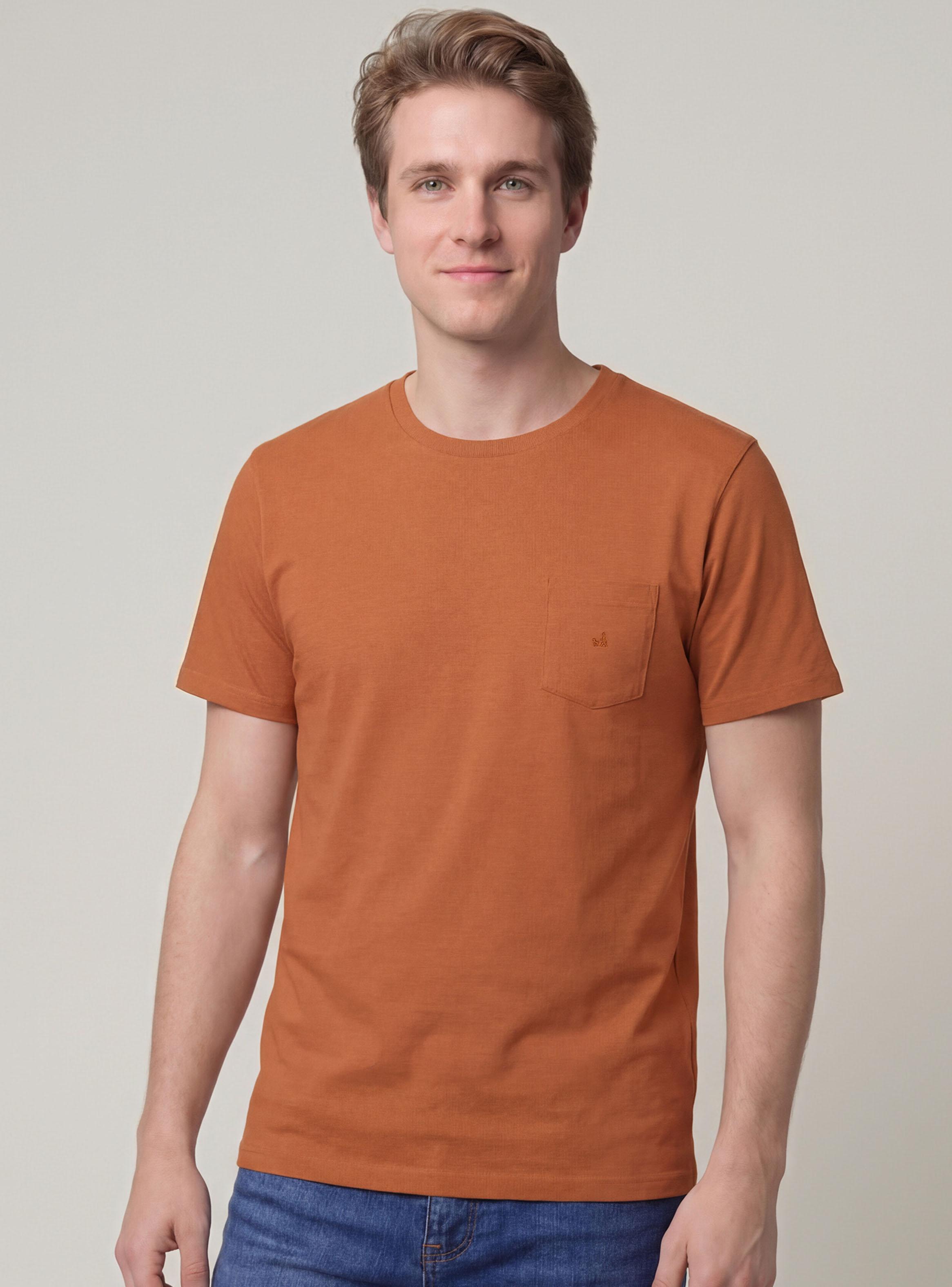 Polera Básica Cuello Redondo con Bolsillo-0