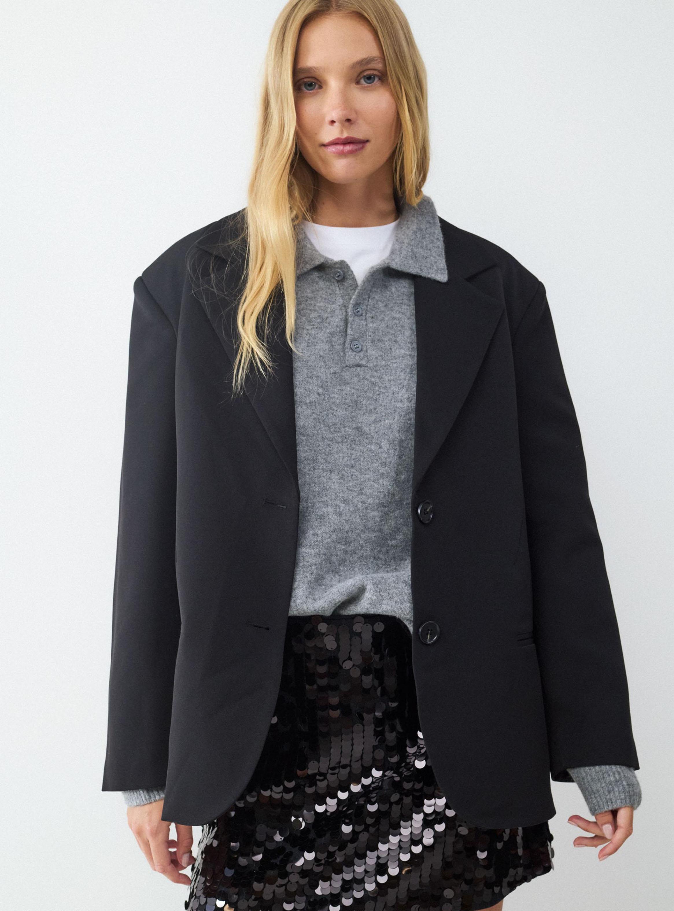 Blazer Básico Manga Larga-3