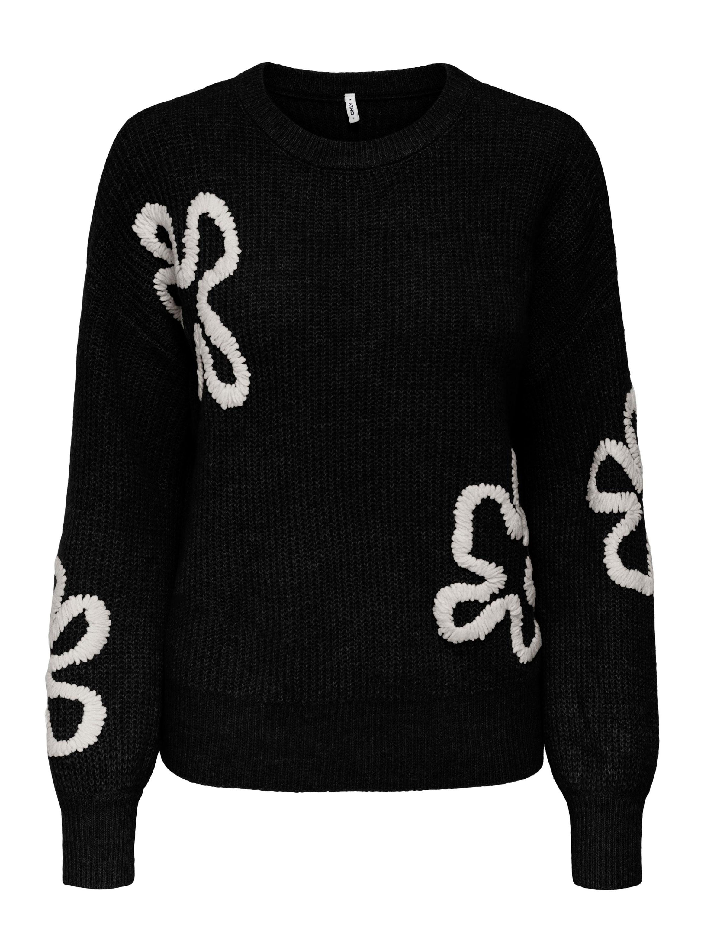 Sweater Daisy Life Knit Estampado-3