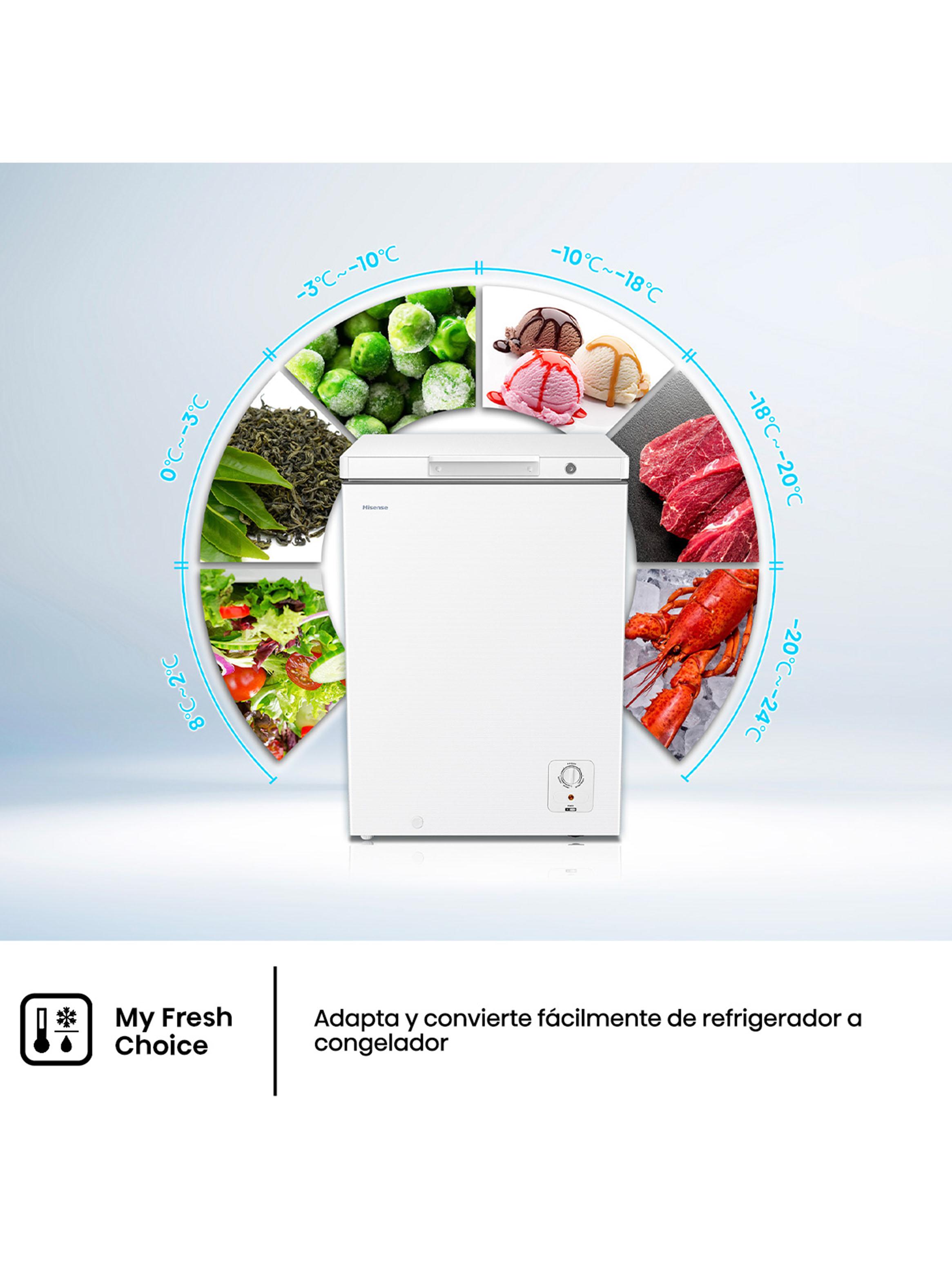 Freezer Horizontal Frío Directo 141 Litros FT145N1BWF-7