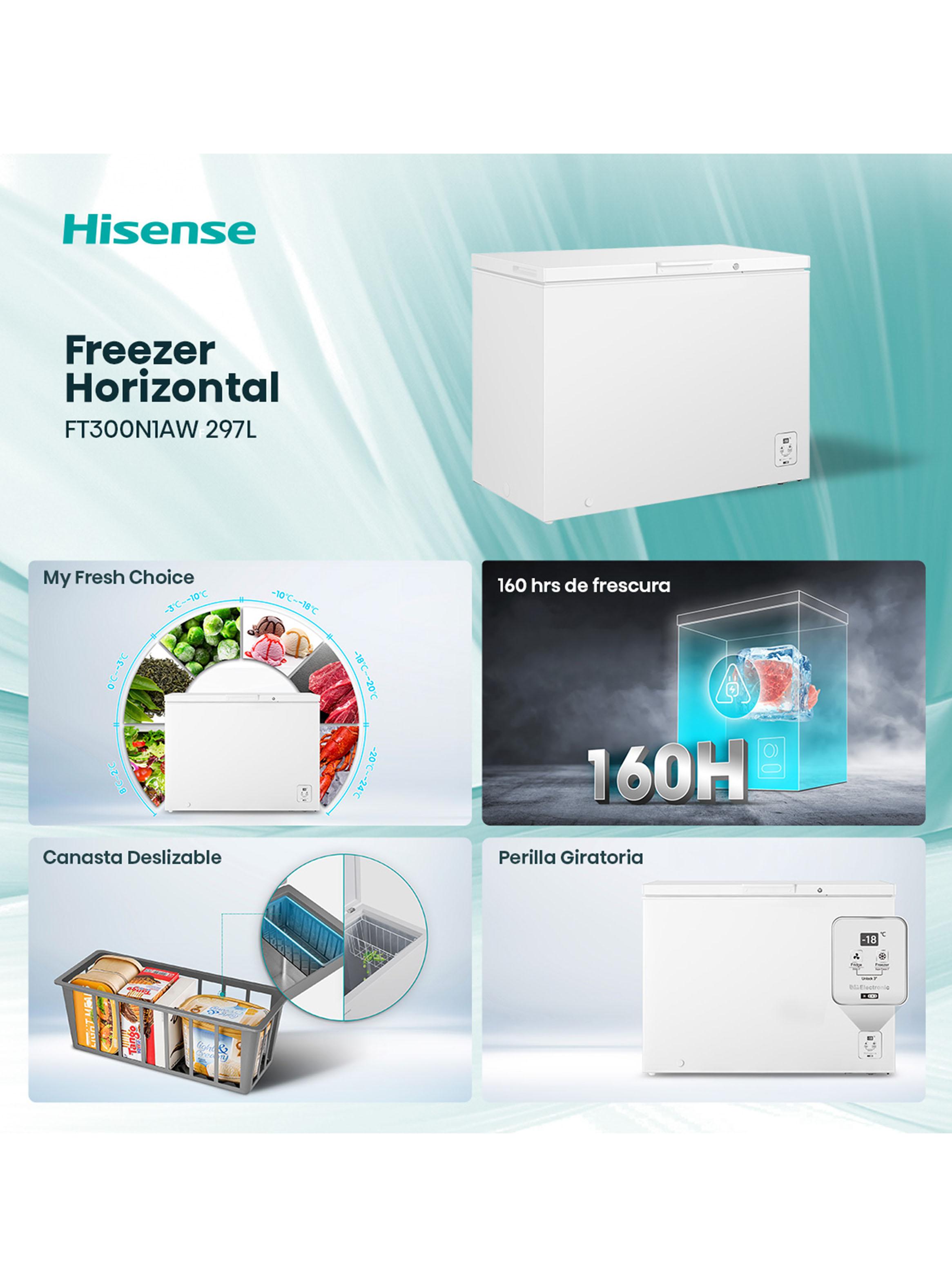 Freezer Horizontal Frío Directo 297 Litros FT300N1AWF-2