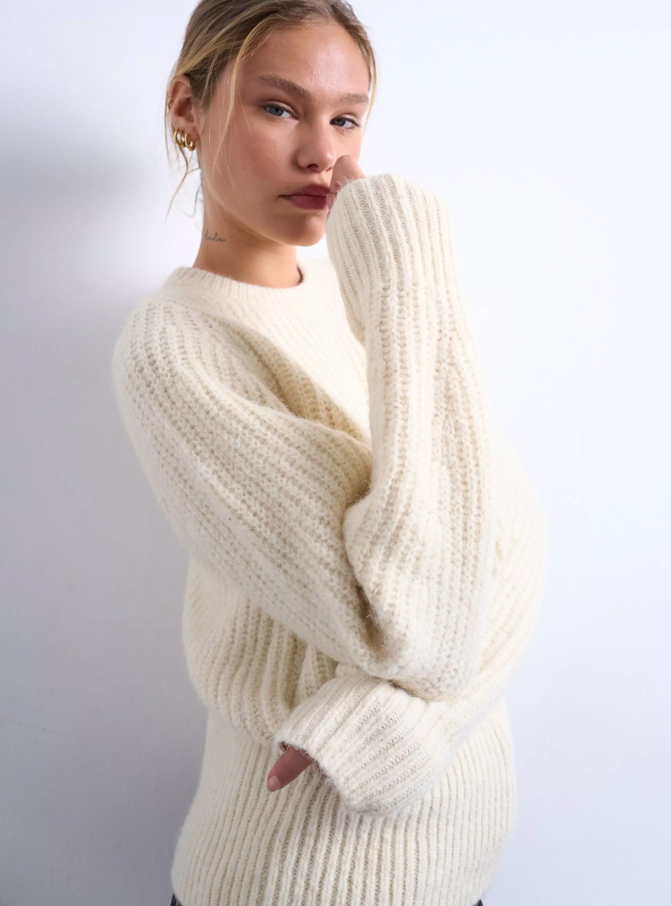 Sweater Cami Pullover Natural-2