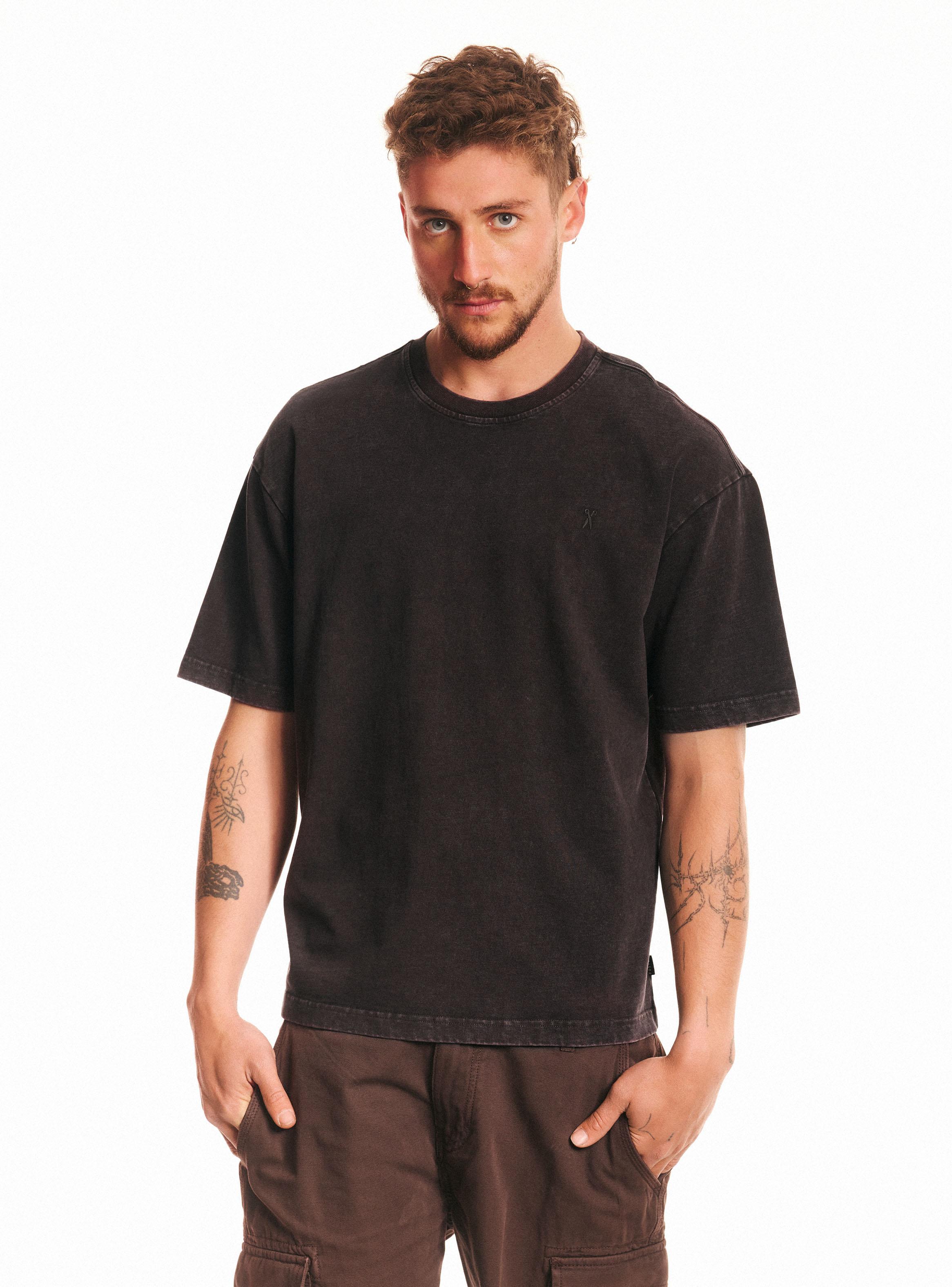 Polera Boxy Lavada-0