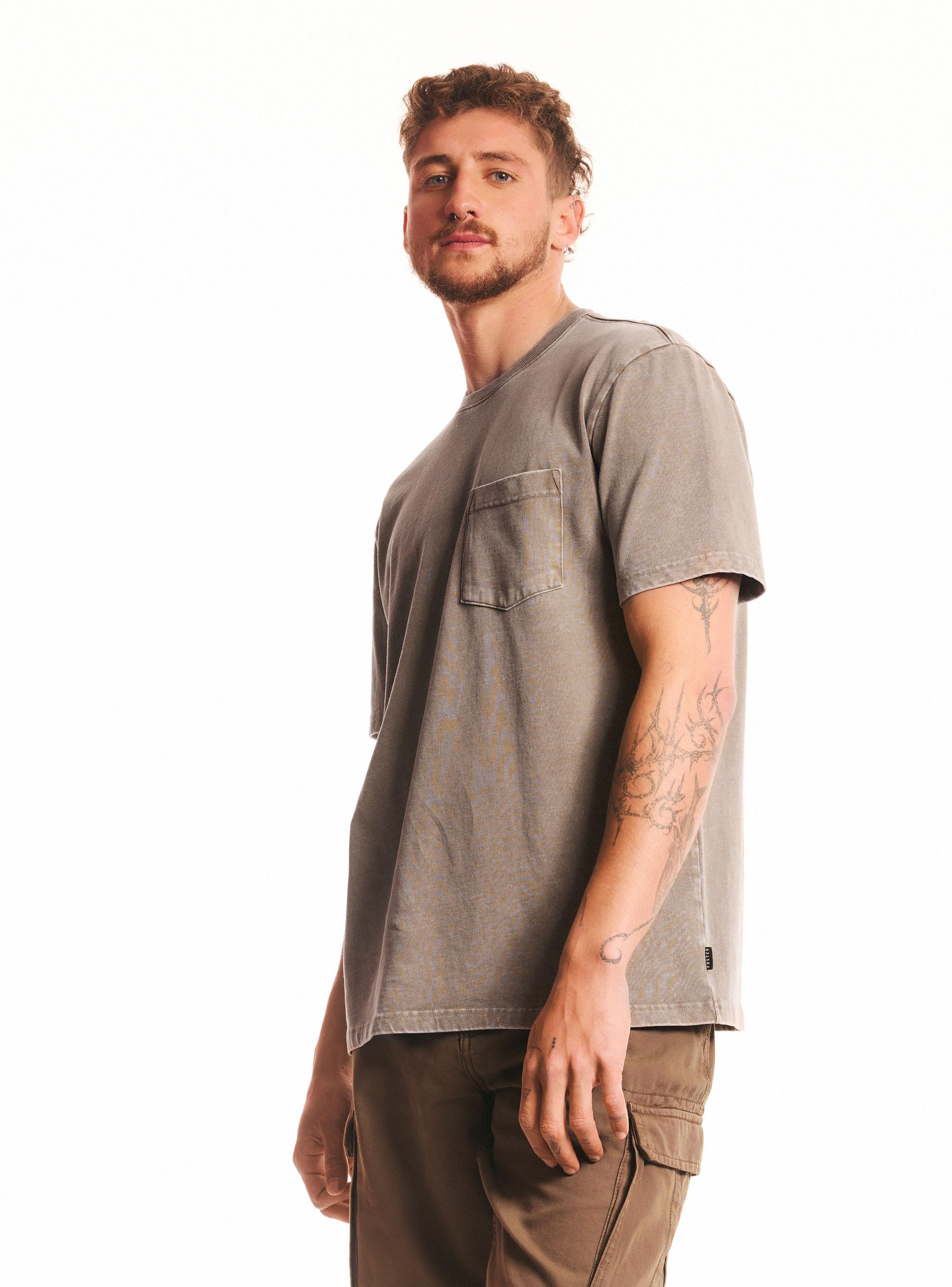 Polera Relajada con Bolsillo-0